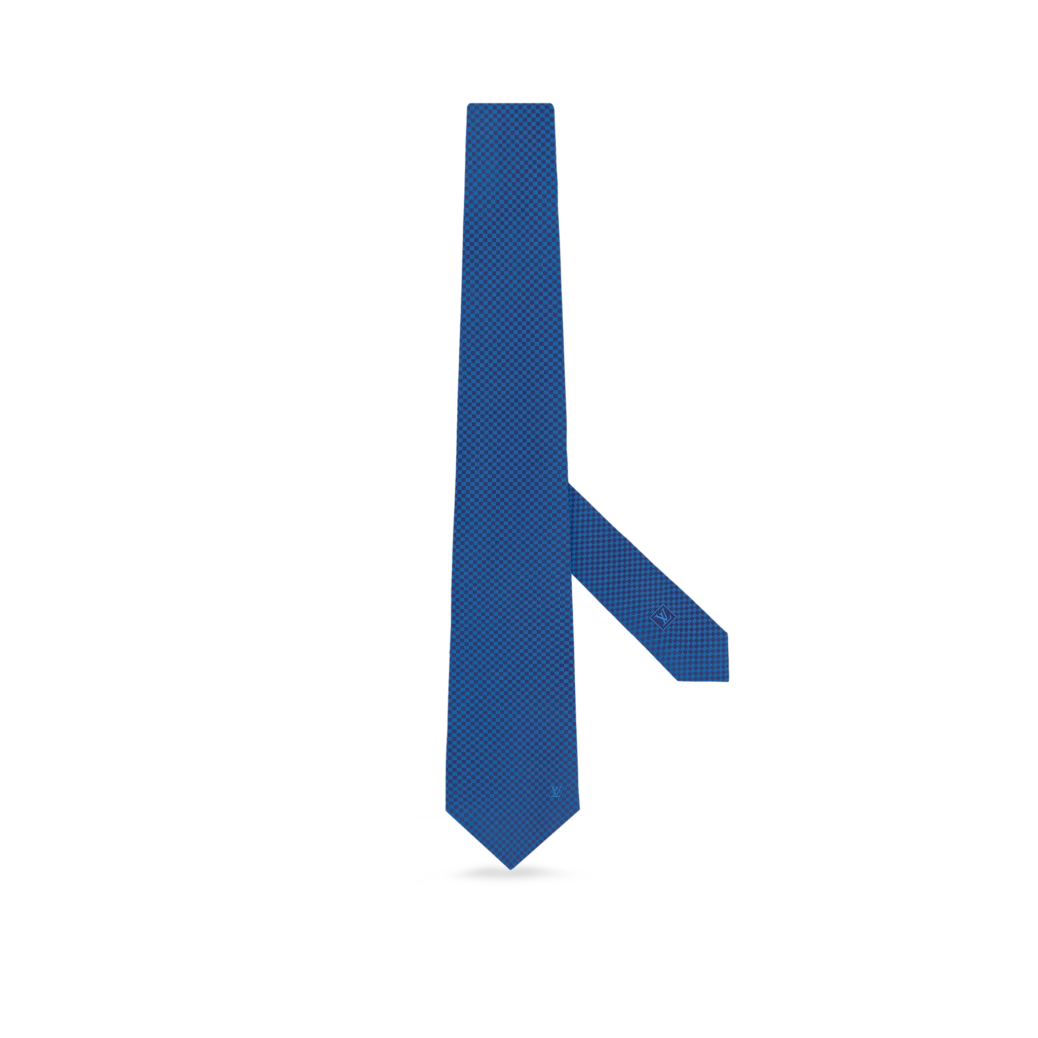 Louis Vuitton Micro Damier Tie Men in Bluebonnet - Accessories M78747 Louis Vuitton Micro Damier Tie Men in Bluebonnet - Accessories M78747