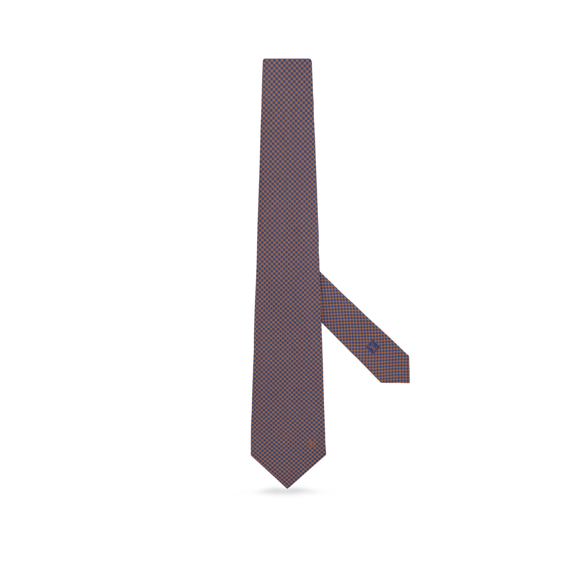 Louis Vuitton Micro Damier Tie Men in Chocolate - Accessories M78748 Louis Vuitton Micro Damier Tie Men in Chocolate - Accessories M78748