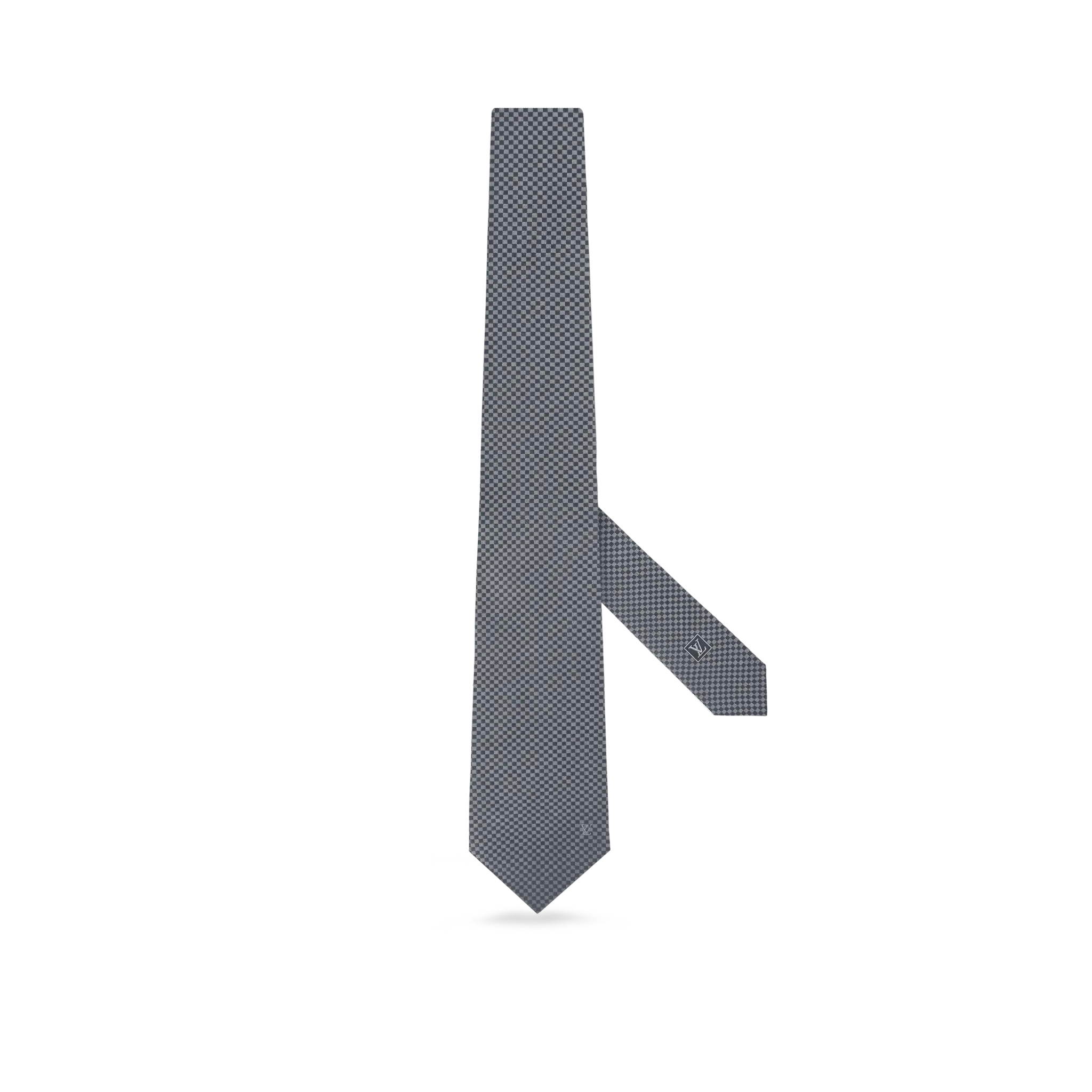 Louis Vuitton Micro Damier Tie Men in Anthracite - Accessories M78749 Louis Vuitton Micro Damier Tie Men in Anthracite - Accessories M78749