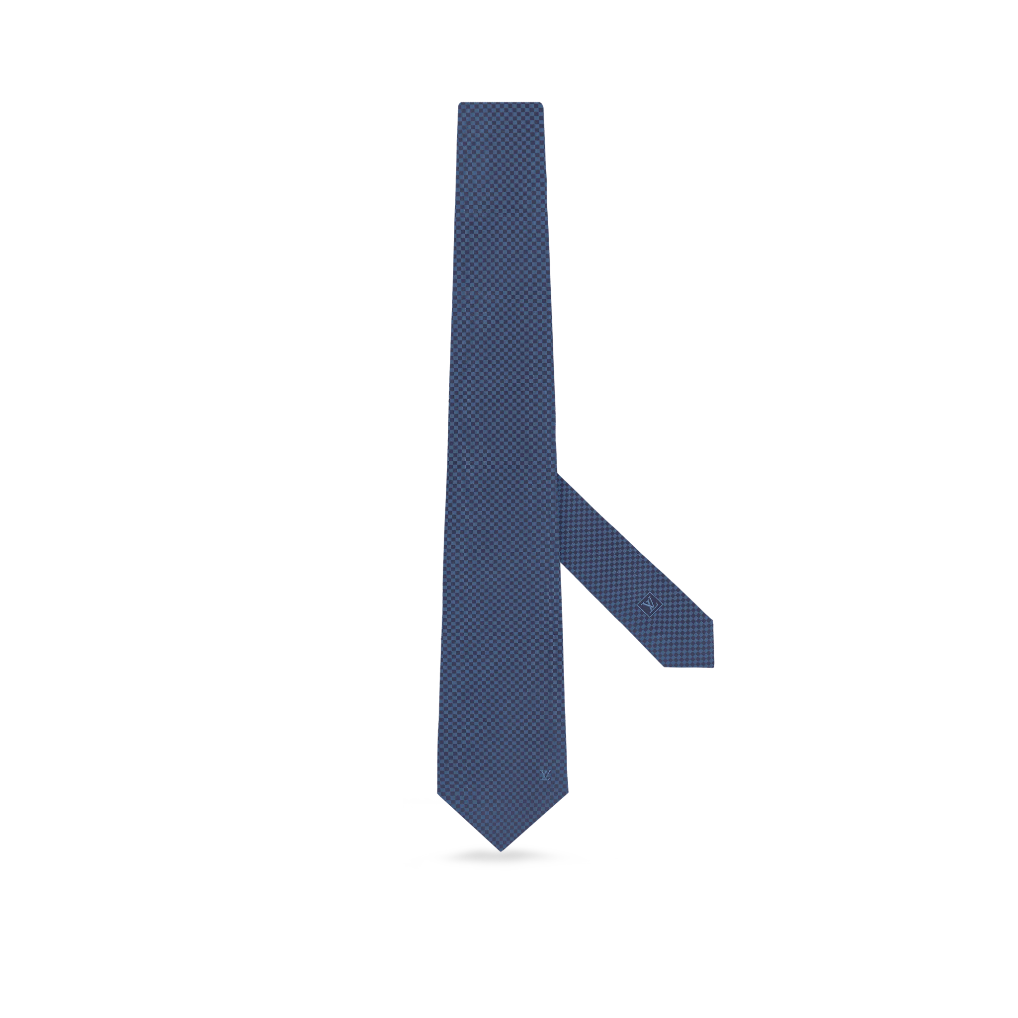 Louis Vuitton Micro Damier Tie Men in Marine - Accessories M78750 Louis Vuitton Micro Damier Tie Men in Marine - Accessories M78750