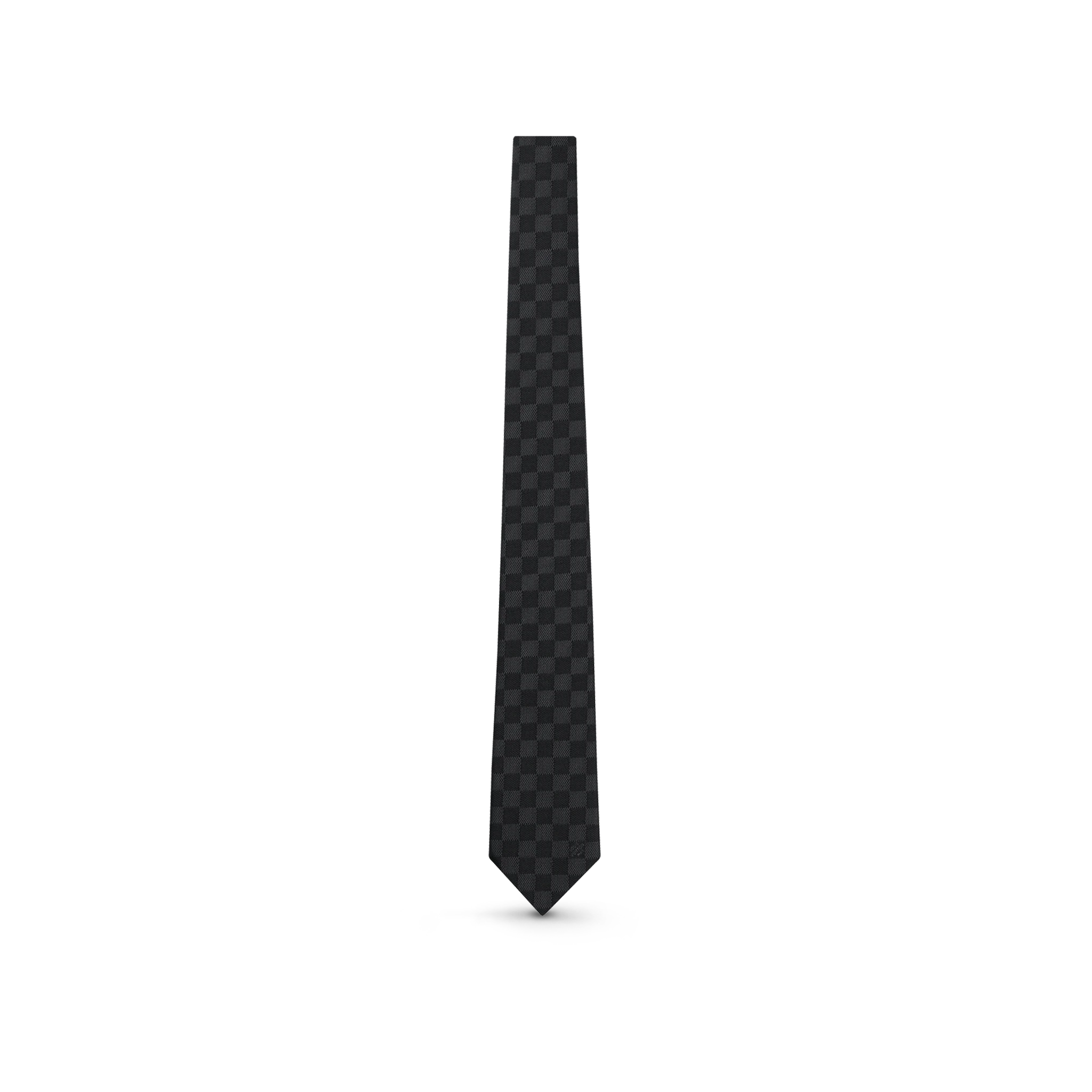 Louis Vuitton Damier Classique Tie Men in Black - Accessories M78752 Louis Vuitton Damier Classique Tie Men in Black - Accessories M78752