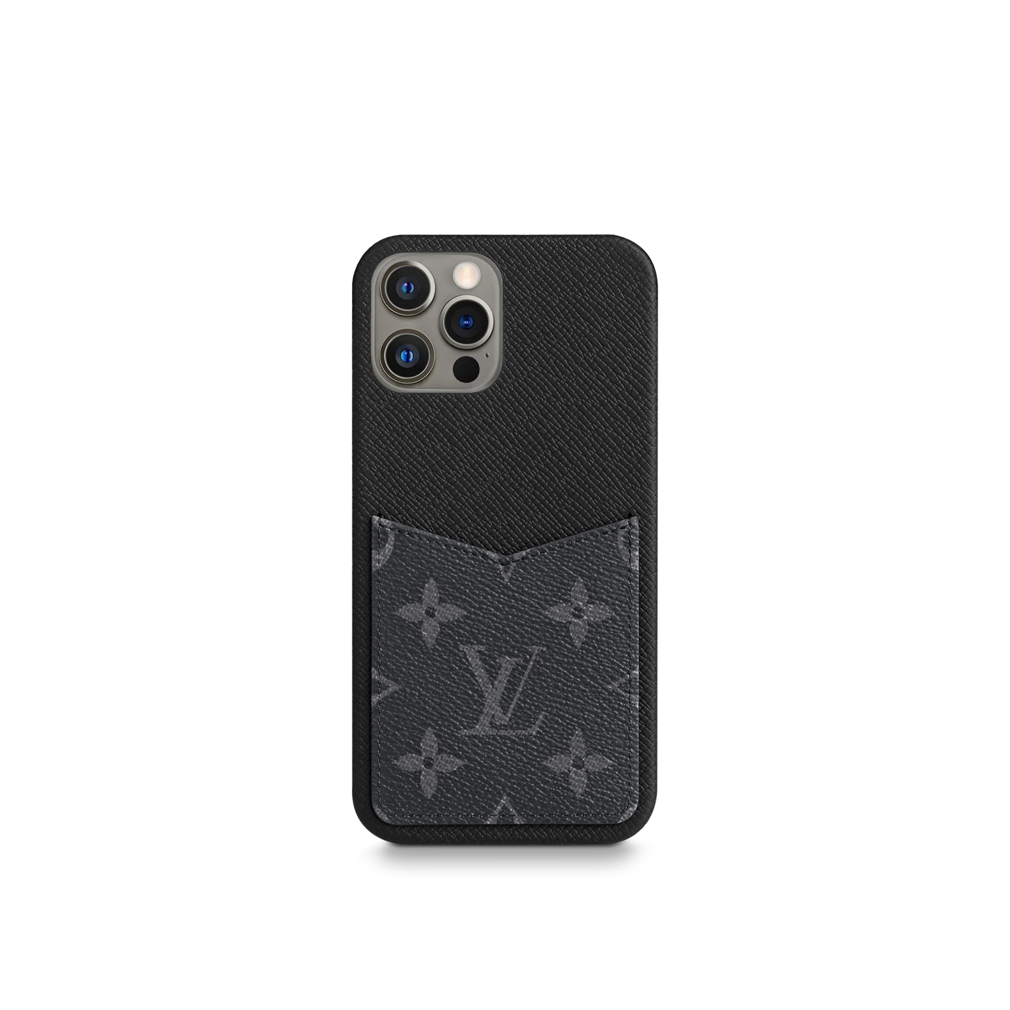 Louis Vuitton IPhone 12 Pro Max Bumper Monogram Eclipse Canvas in Grey - Tech Accessories M80331 Louis Vuitton IPhone 12 Pro Max Bumper Monogram Eclipse Canvas in Grey - Tech Accessories M80331