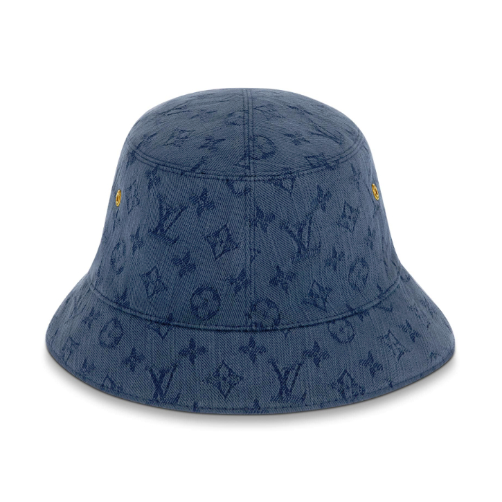 Louis Vuitton Monogram Denim Hat Cotton MP2440 Denim