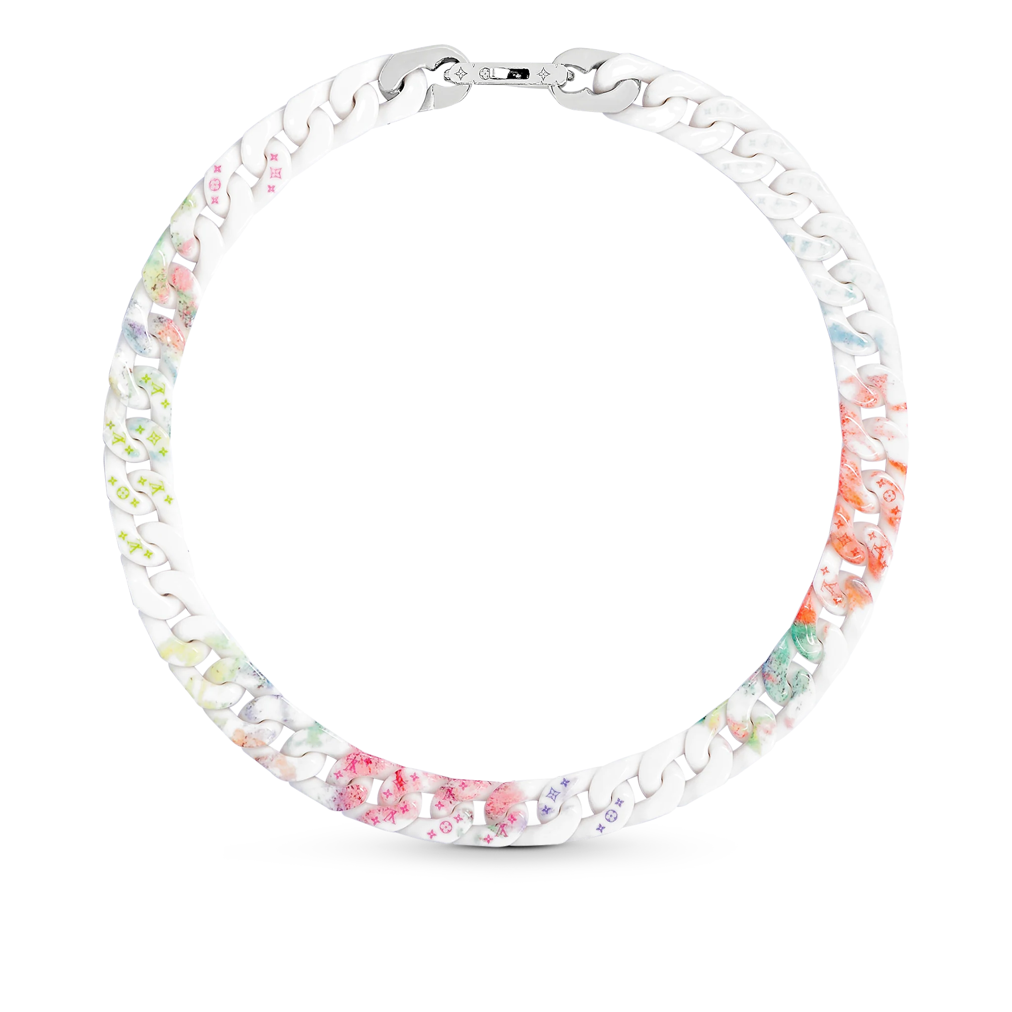 Louis Vuitton Chain Links Necklace Men in White - Accessories MP2849 Louis Vuitton Chain Links Necklace Men in White - Accessories MP2849