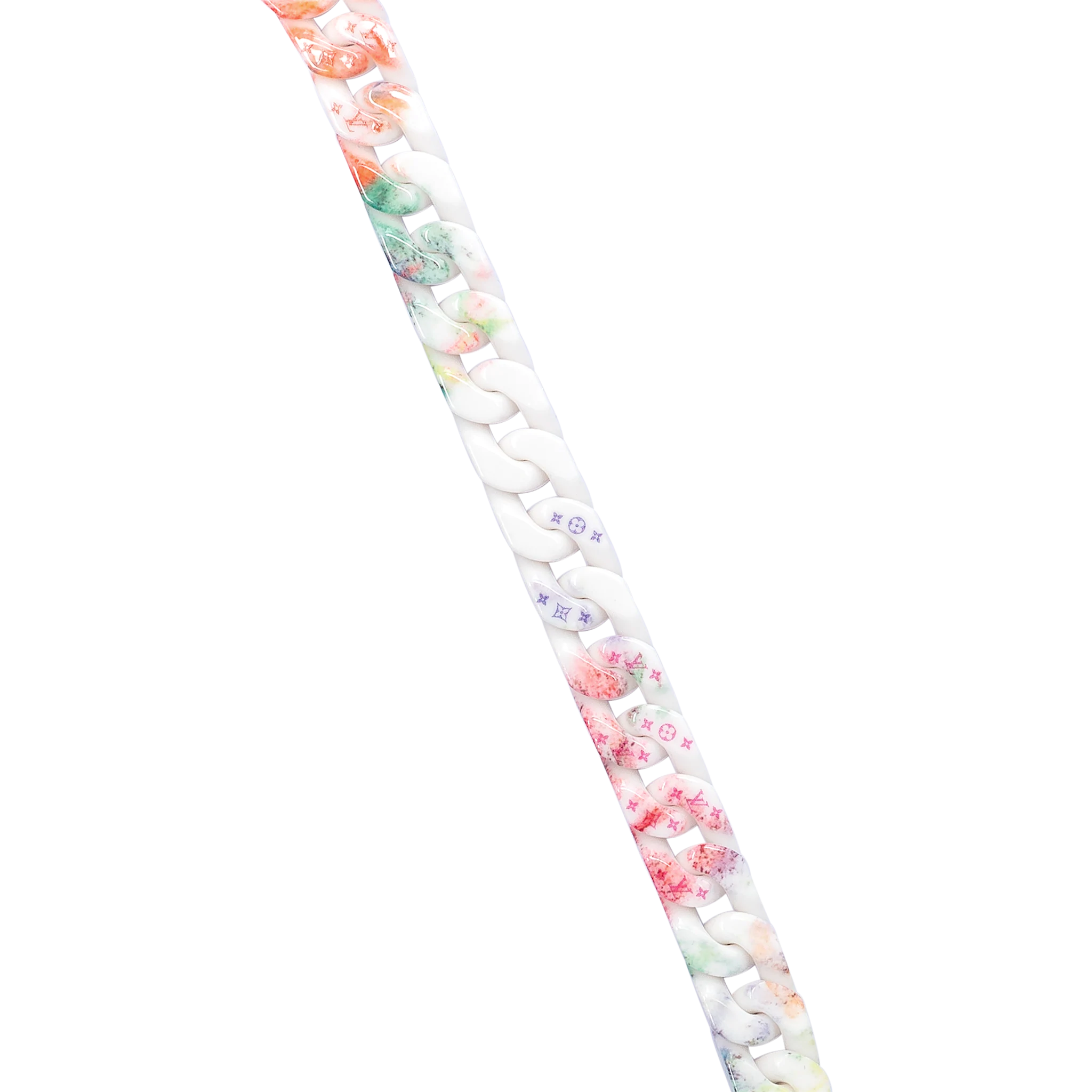 Louis Vuitton Chain Links Necklace Men in White - Accessories MP2849