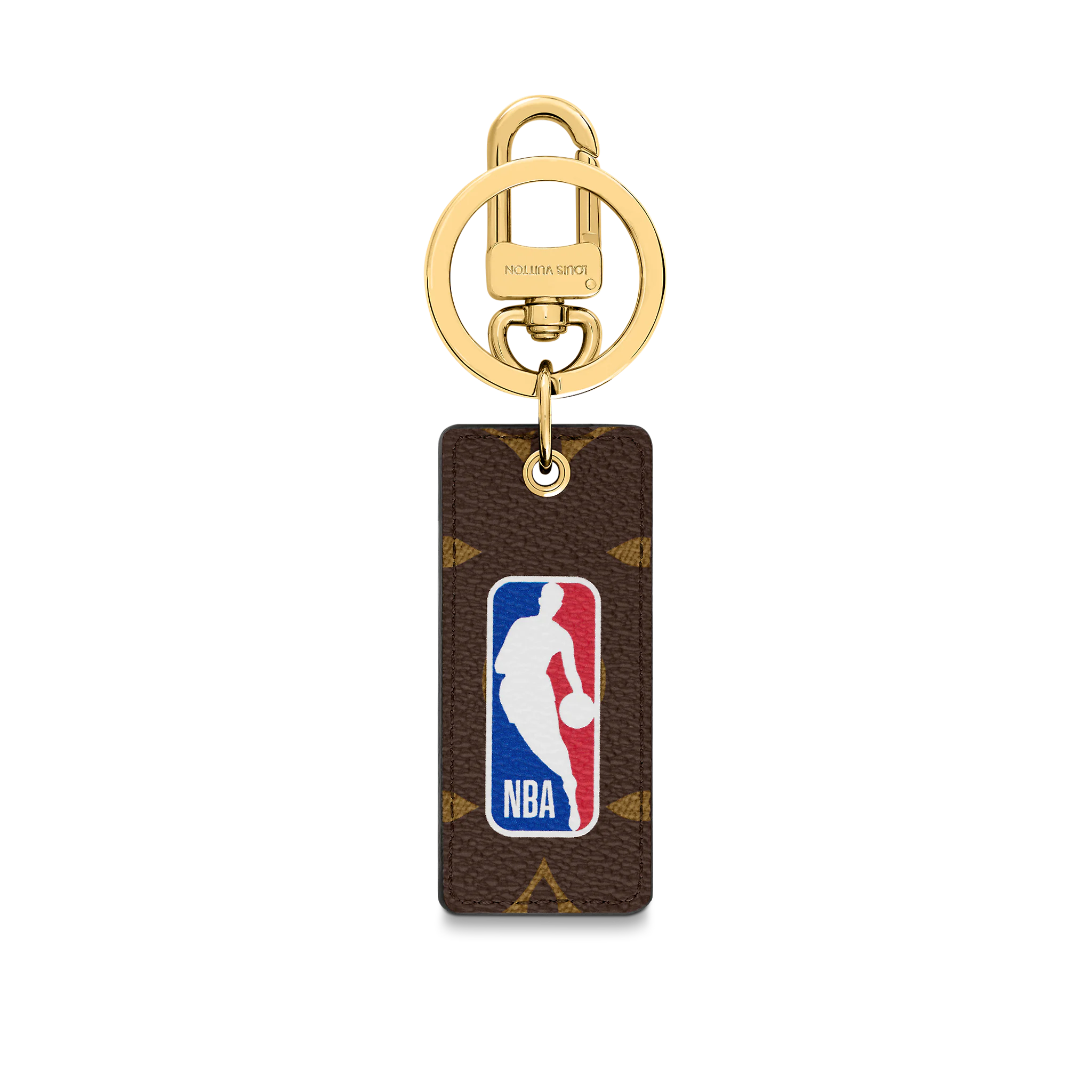 Louis Vuitton LVXNBA Monogram Letters Tab Bag Charm And Key Holder in Brown - Accessories MP3019