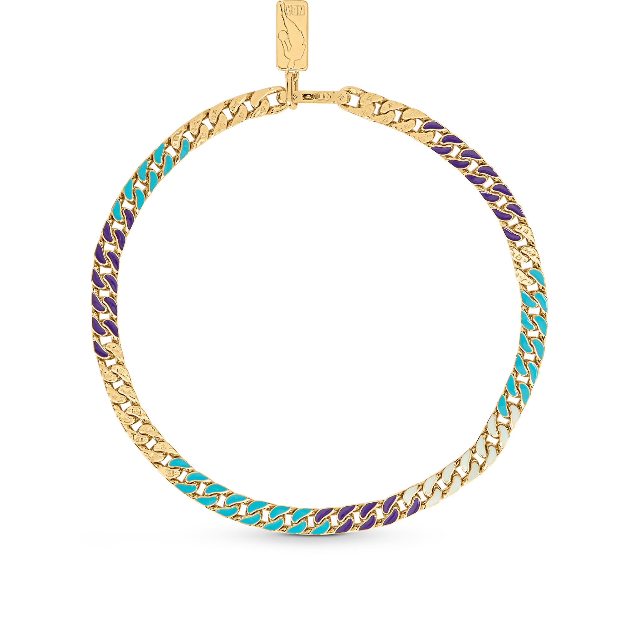 Louis Vuitton LVXNBA Chain Links Necklace Men in Blue - Accessories MP3052 Louis Vuitton LVXNBA Chain Links Necklace Men in Blue - Accessories MP3052