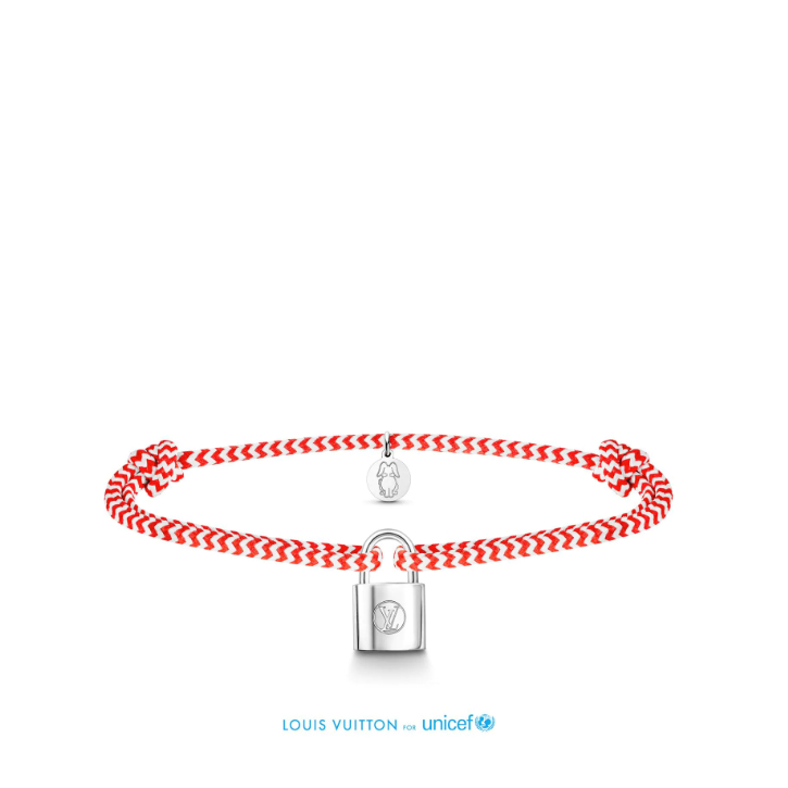 Louis Vuitton Silver Lockit Bracelet By House Sophie Turner, Sterling Silver Q95705