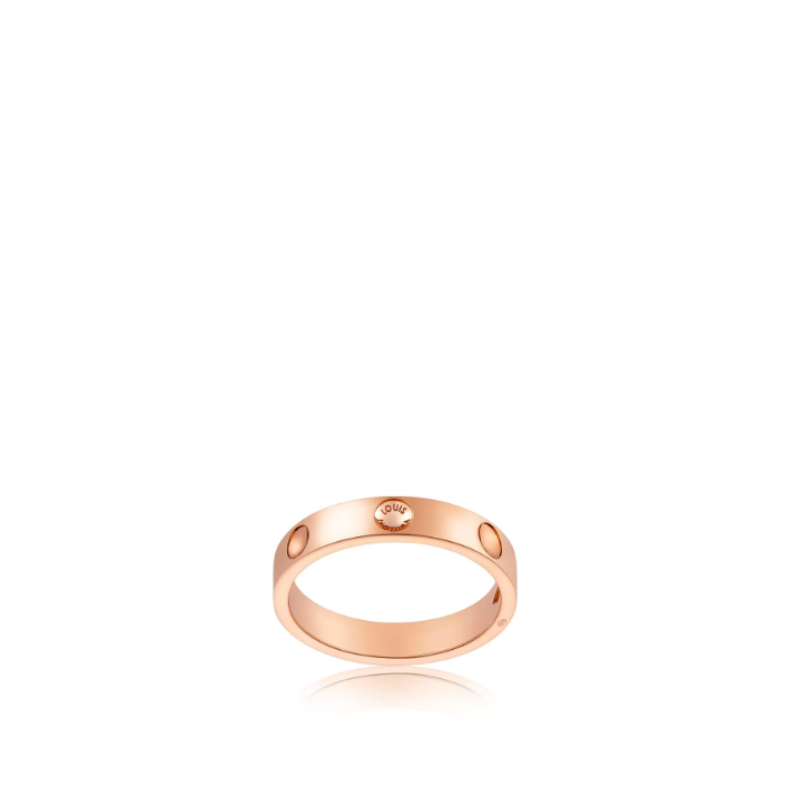 Louis Vuitton Empreinte Wedding Band, Pink Gold (18kt) Q9F03A