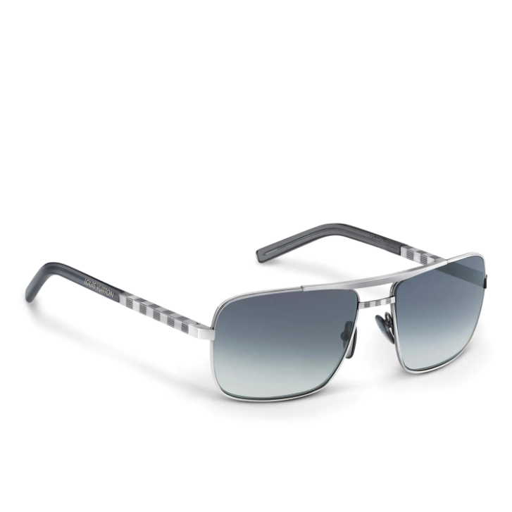 Louis Vuitton Attitude Sunglasses in Silver Accessories Z0260U