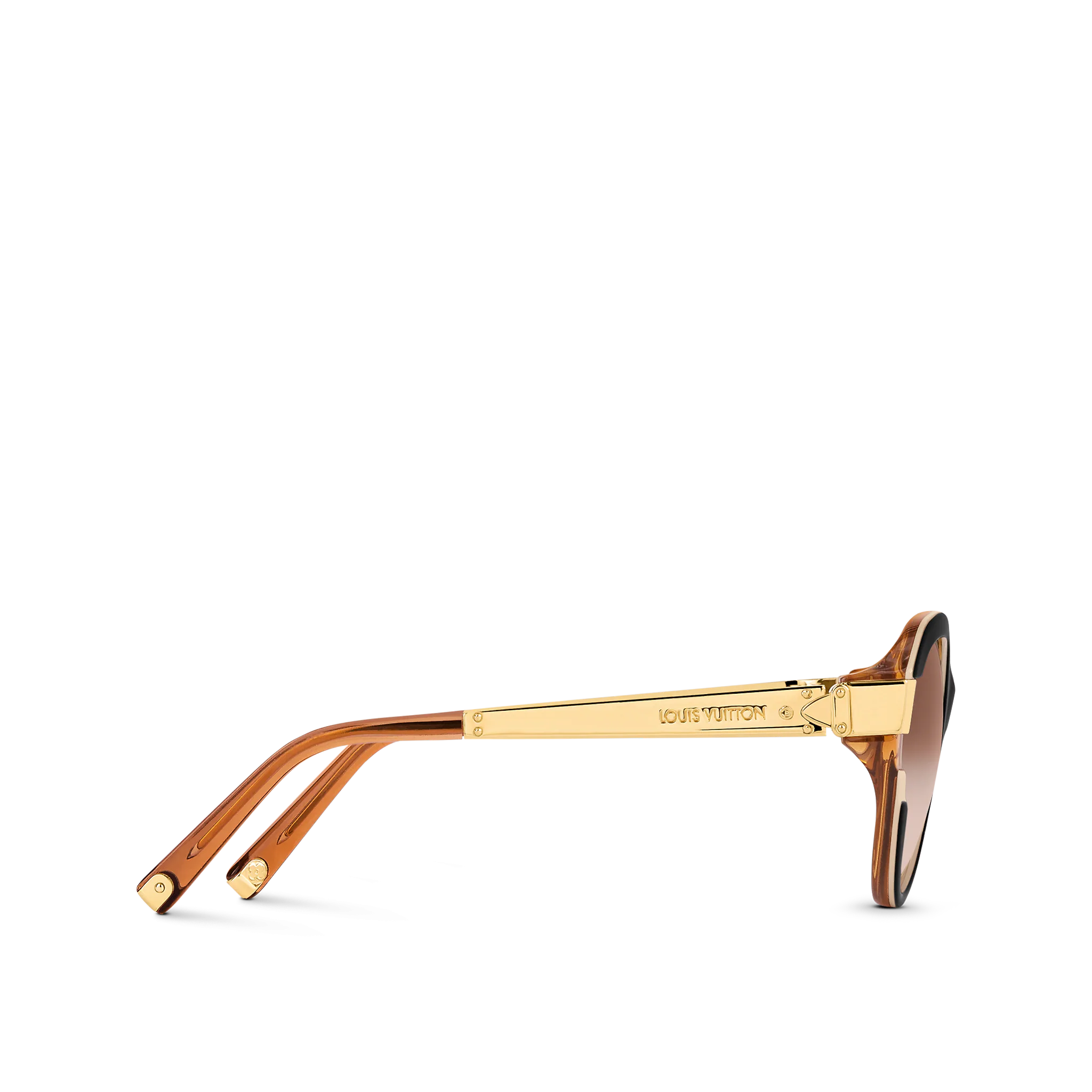Louis Vuitton Petit Soupçon Cat Eye Sunglasses in Brown - Women - Accessories Z0487E Z0487W