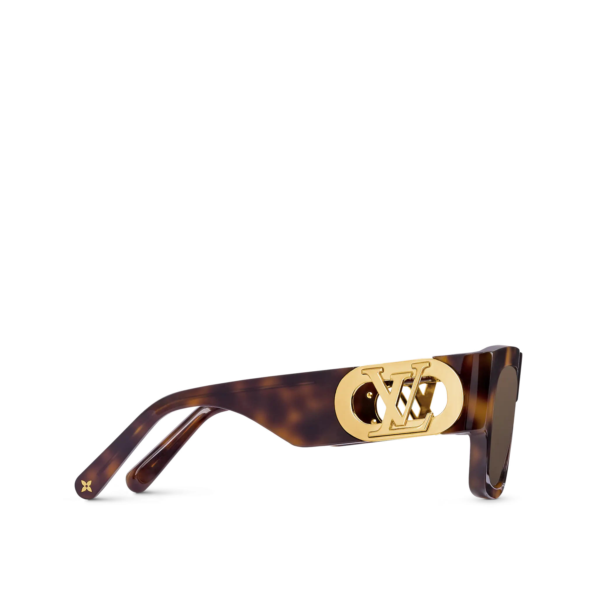 Louis Vuitton LV Link Square Sunglasses in Black - Accessories Z1479E Z1479W