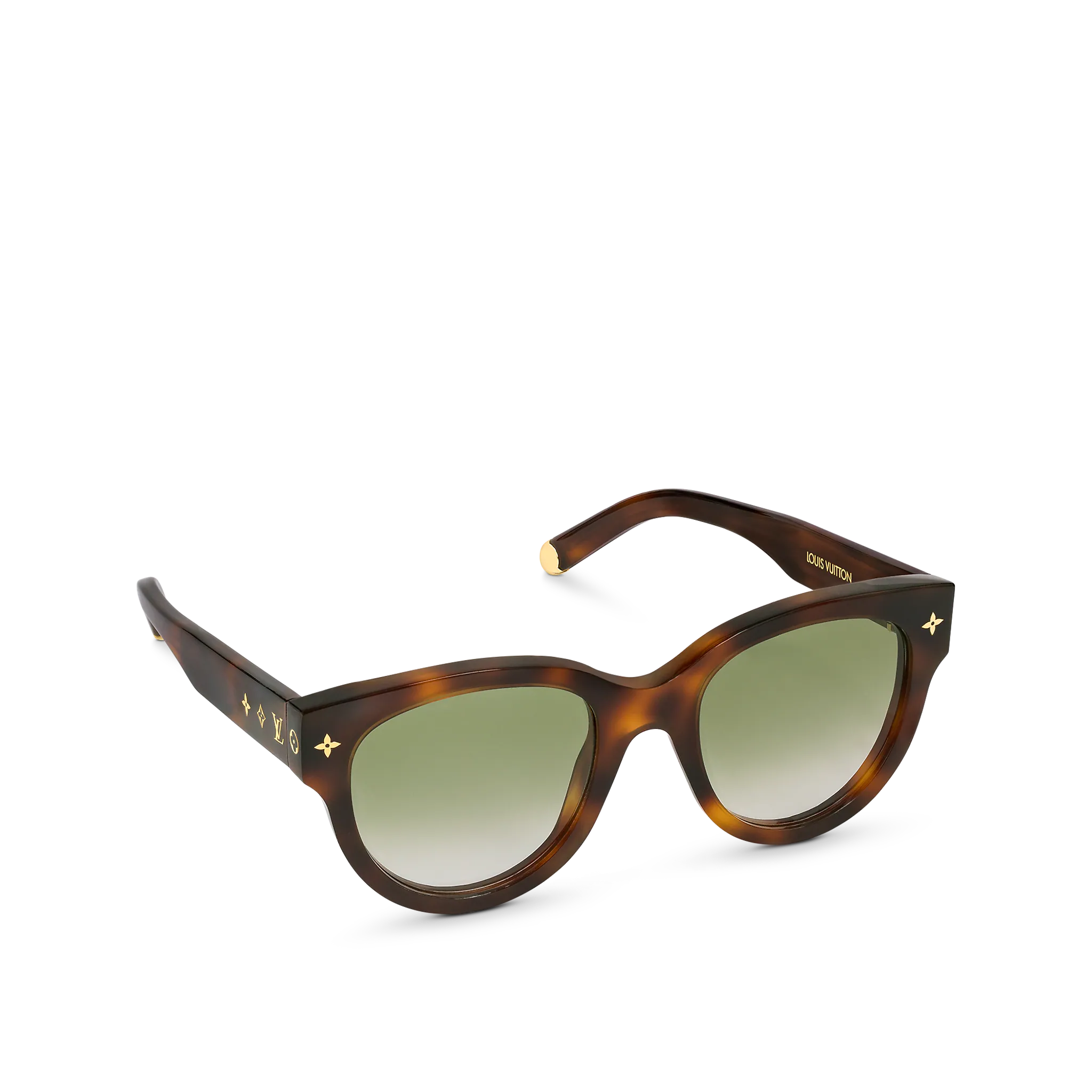 Louis Vuitton My Monogram Round Sunglasses in Brown - Accessories Z1527E Z1527W Dark Tortoise