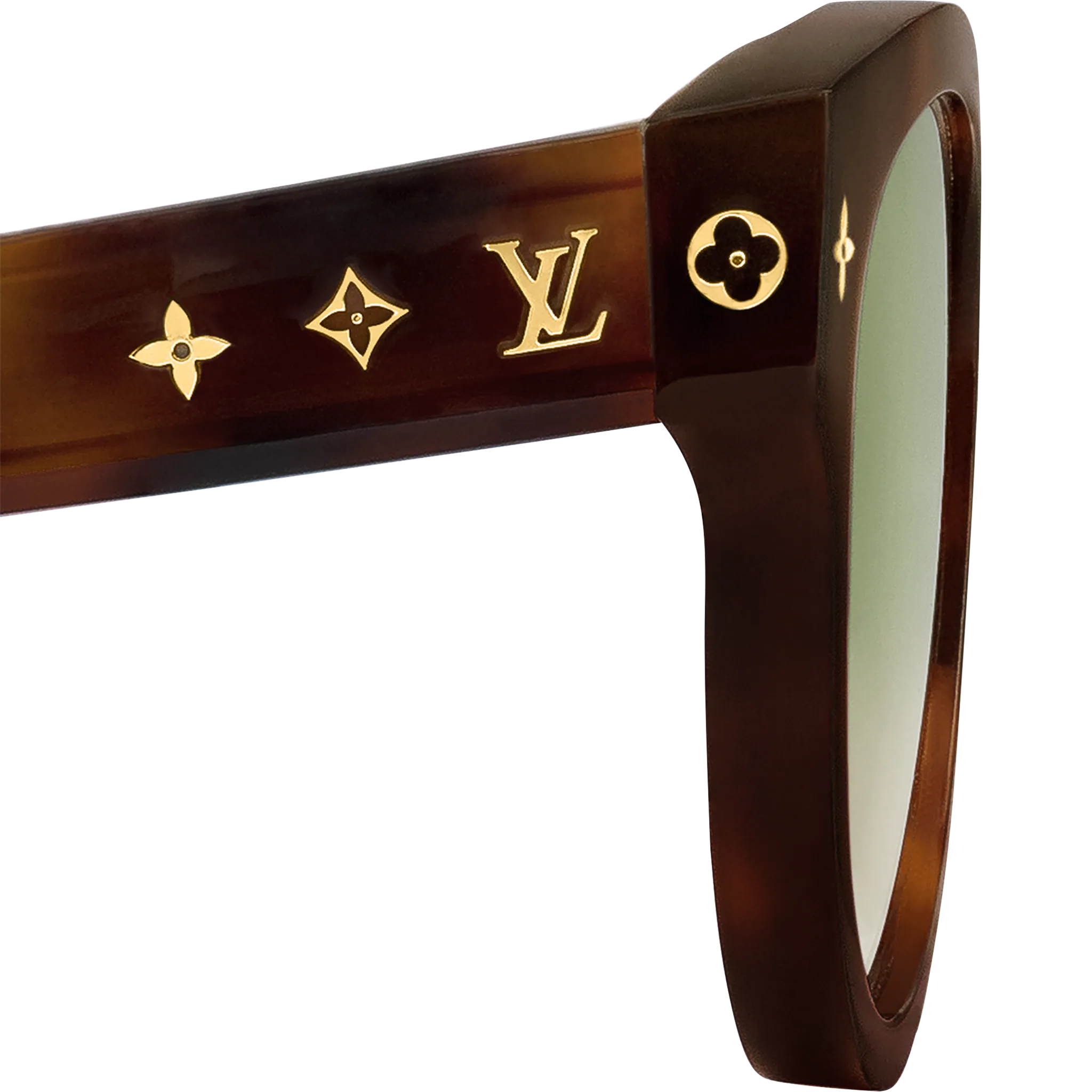 Louis Vuitton My Monogram Round Sunglasses in Brown - Accessories Z1527E Z1527W Dark Tortoise