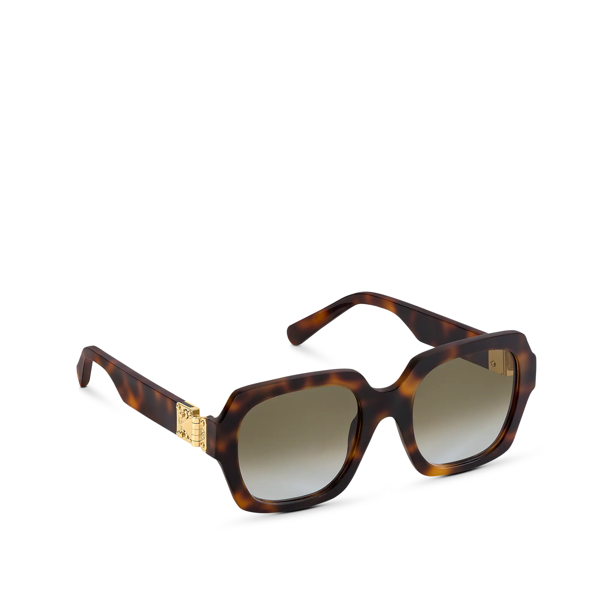 Louis Vuitton LV Treasure Sunglasses in Dark Tortoise - Women - Accessories Z1531E Z1531W