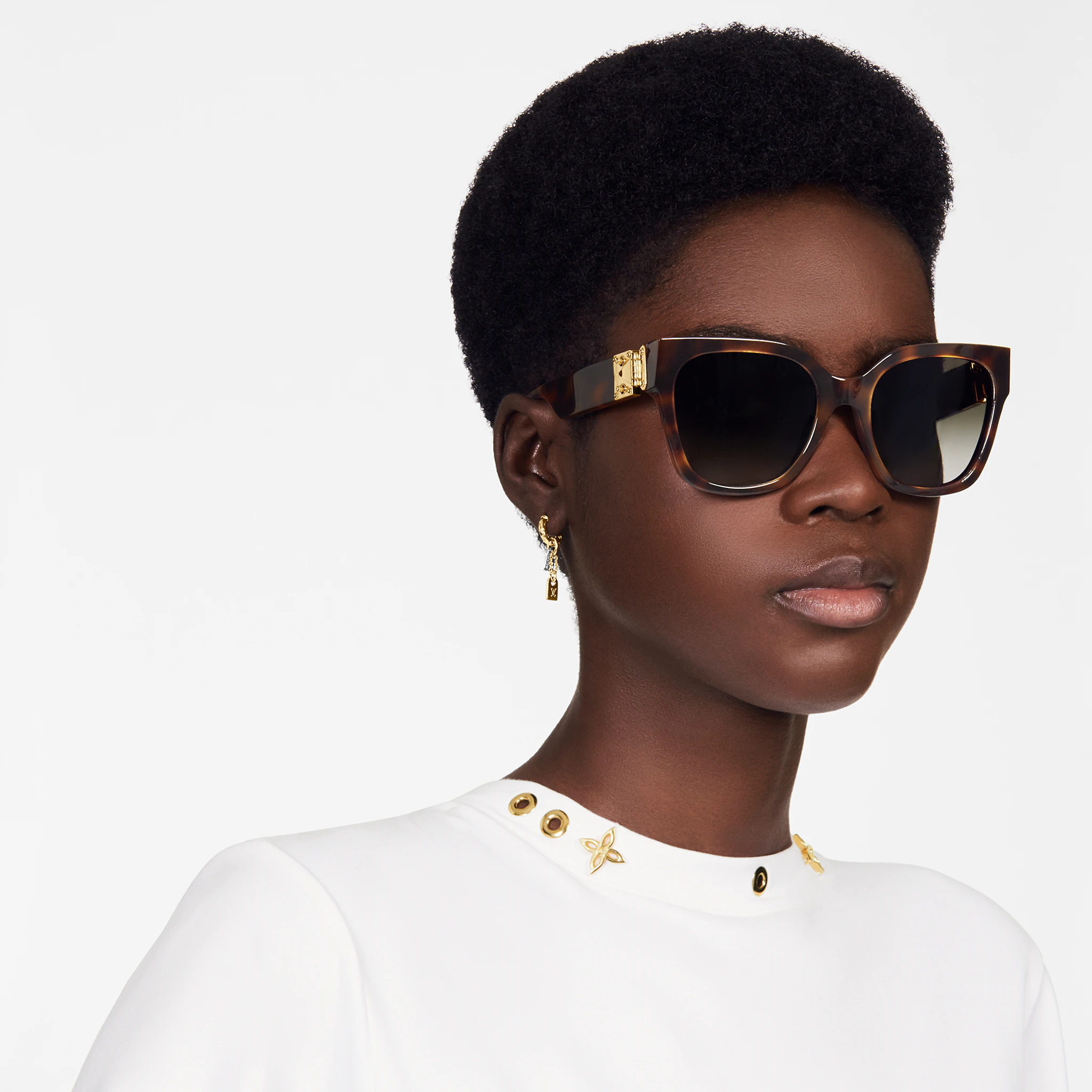 Louis Vuitton LV Treasure Sunglasses in Dark Tortoise - Women - Accessories Z1531E Z1531W