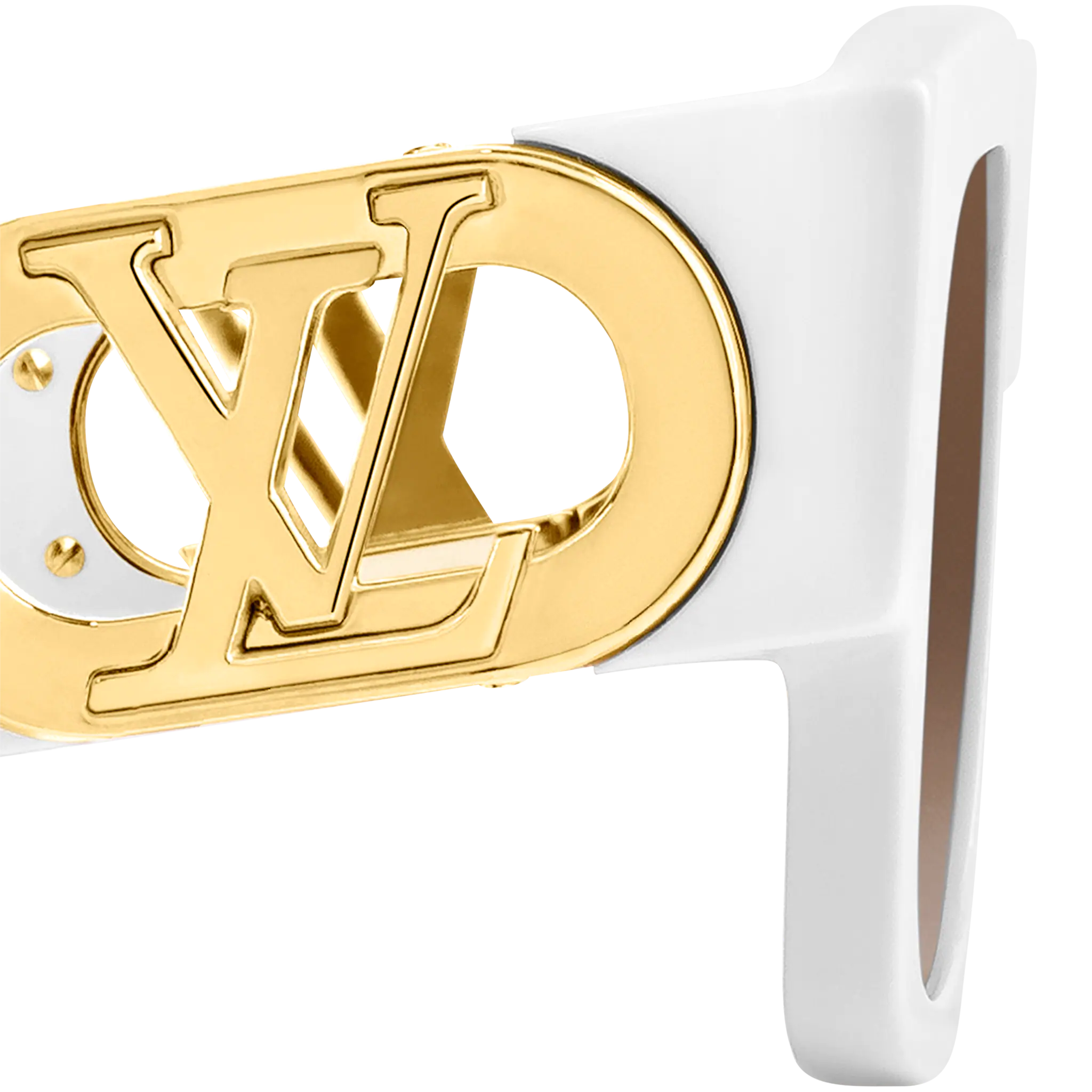 Louis Vuitton LV Link Square Sunglasses in White - Accessories Z1542E Z1542W