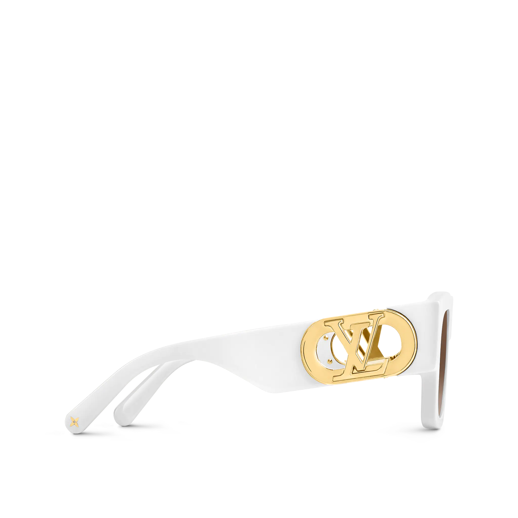 Louis Vuitton LV Link Square Sunglasses in White - Accessories Z1542E Z1542W