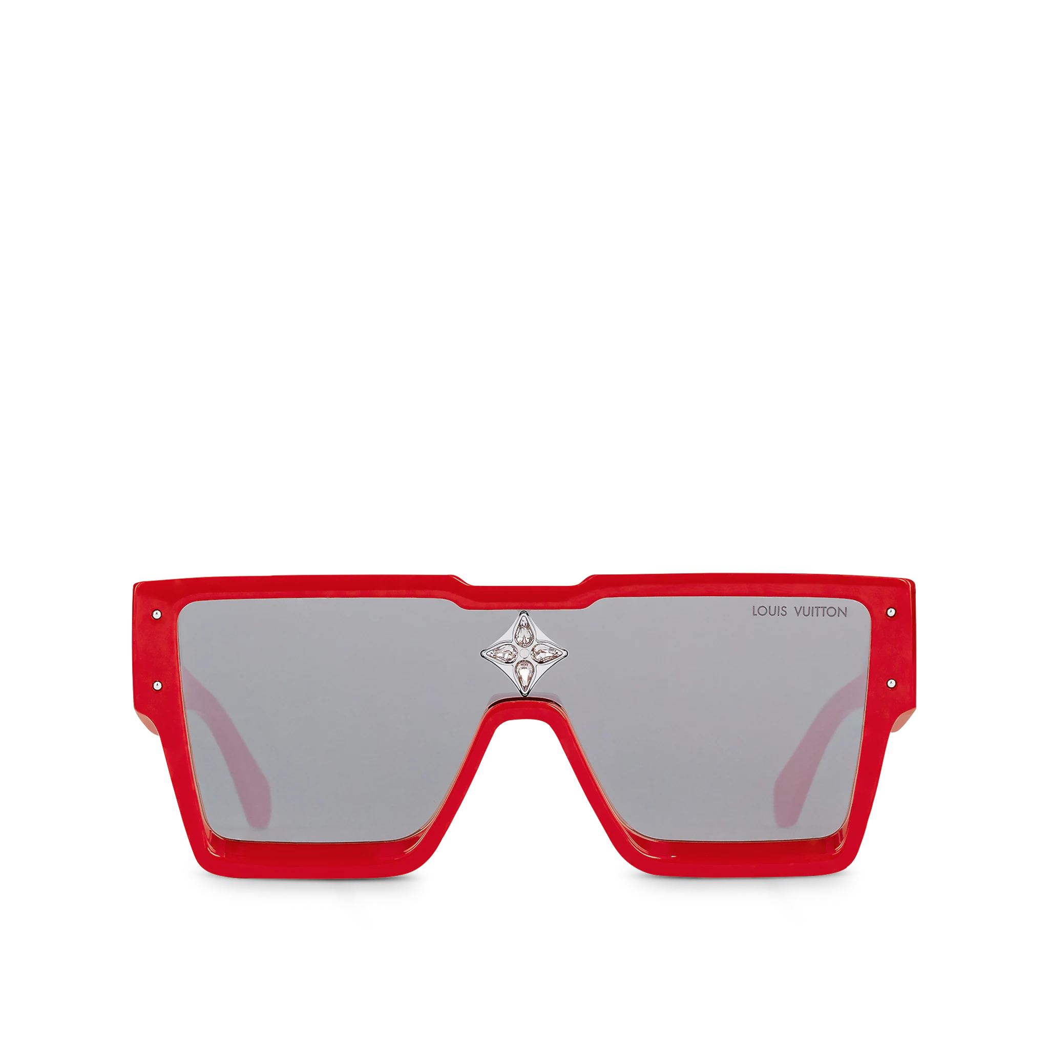 Louis Vuitton Cyclone Sunglasses in Red - Men - Accessories Z1558E Z1558W