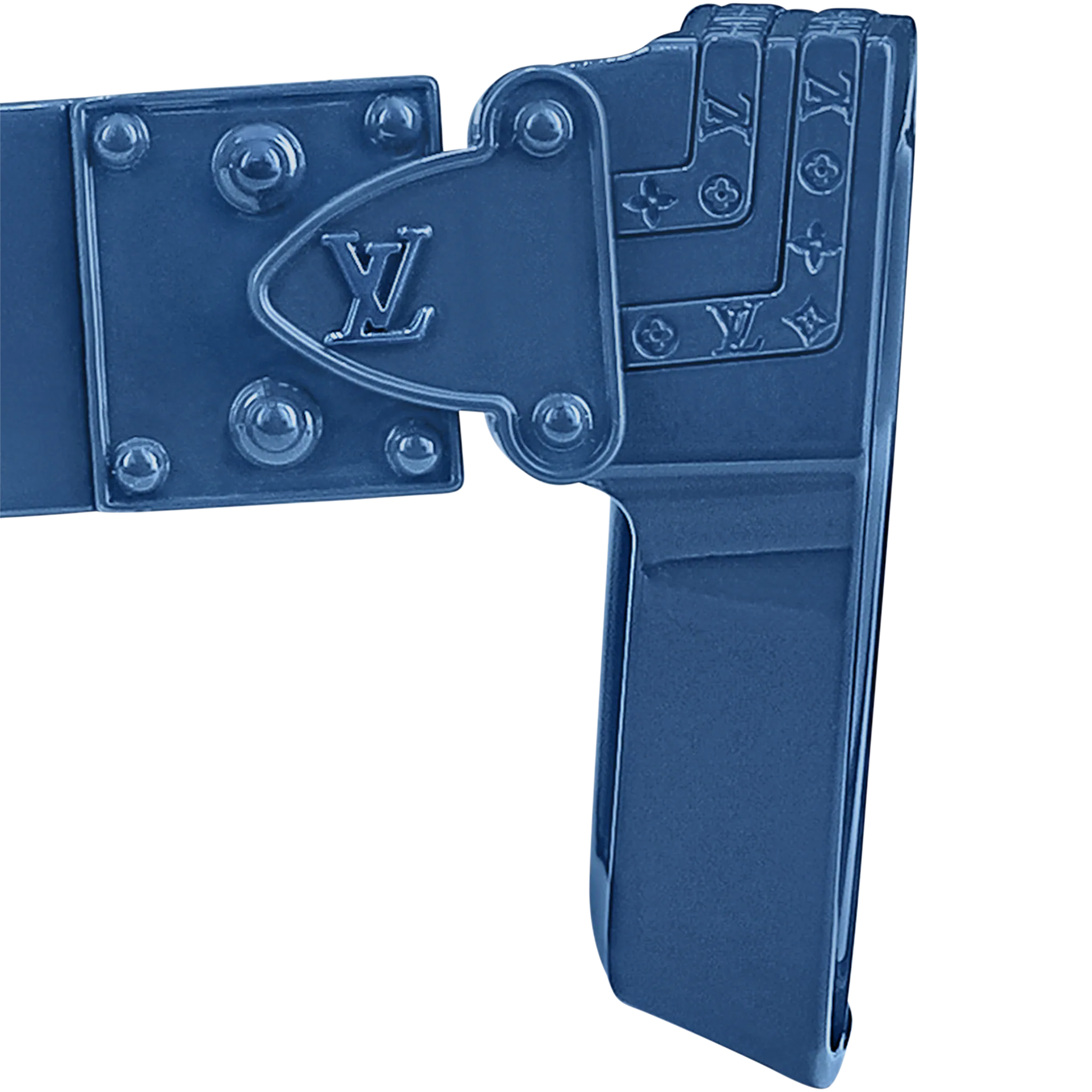 Louis Vuitton 1.1 Millionaires Sunglasses in Navy - Men - Accessories Z1598E Z1598W