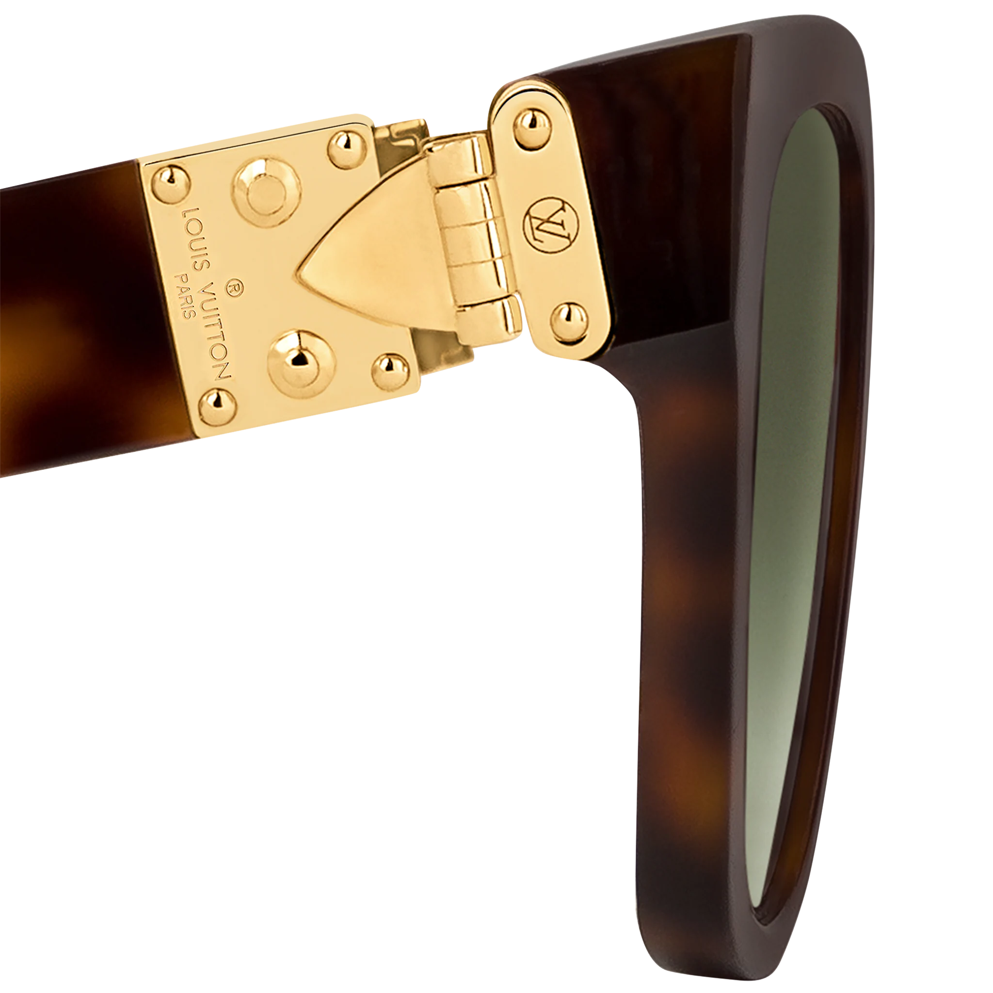 Louis Vuitton LV Treasure Square Sunglasses in Dark Tortoise - Women - Accessories Z1606E