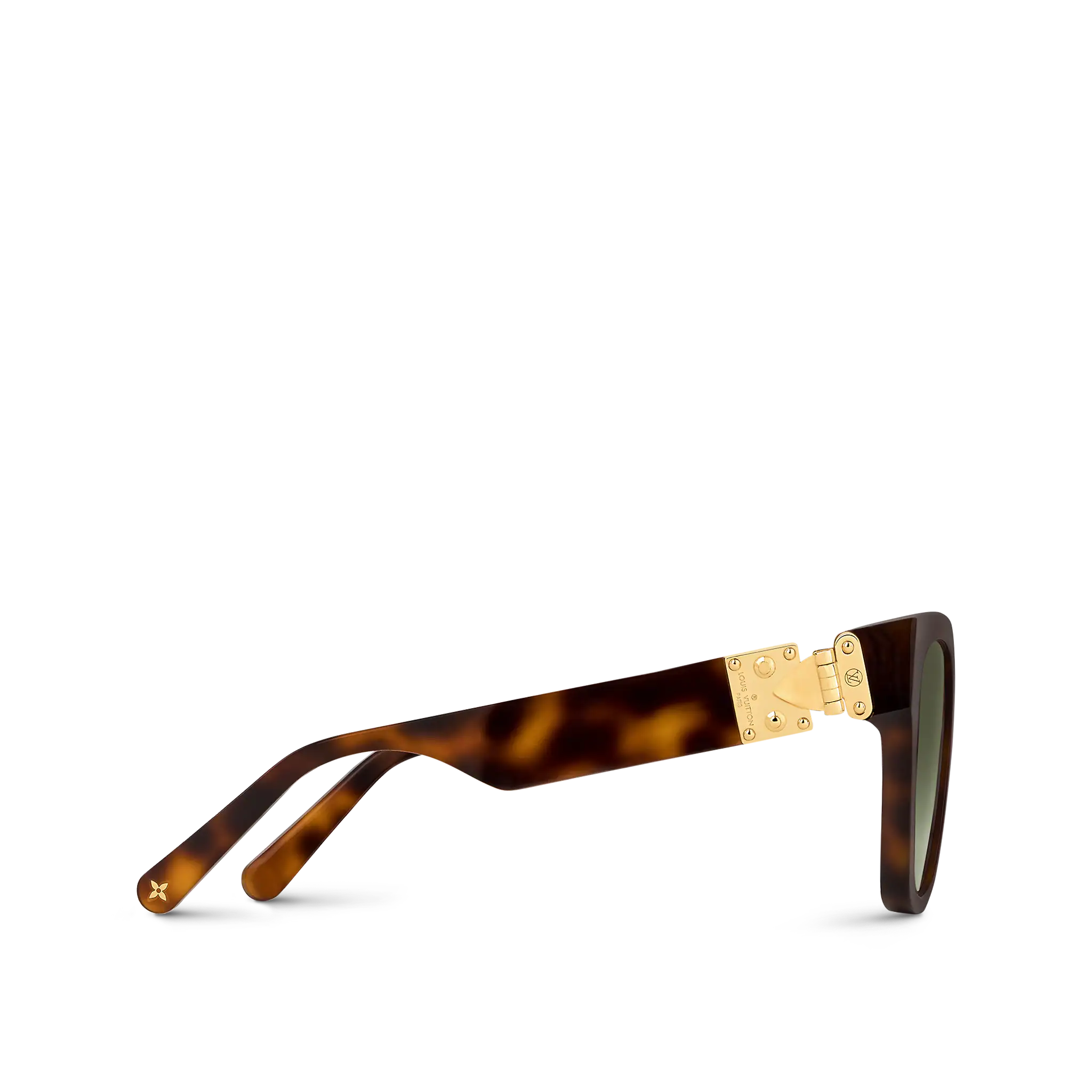 Louis Vuitton LV Treasure Square Sunglasses in Dark Tortoise - Women - Accessories Z1606E