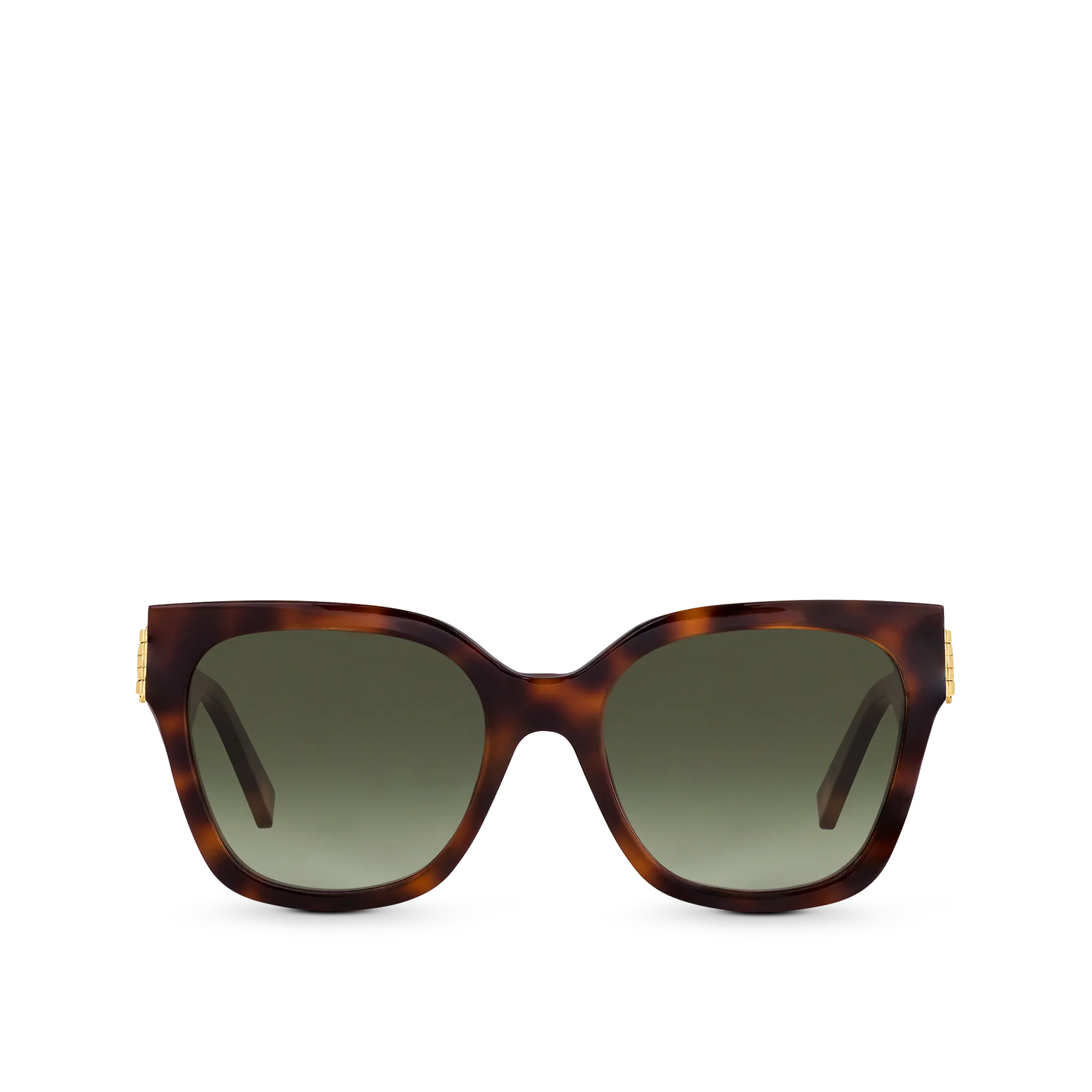 Louis Vuitton LV Treasure Square Sunglasses in Dark Tortoise - Women - Accessories Z1606E