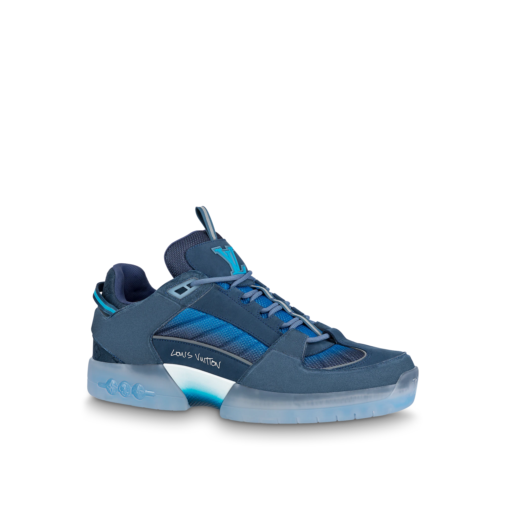 Louis Vuitton A View Sneaker in Blue - Men Shoes 1A8J2E