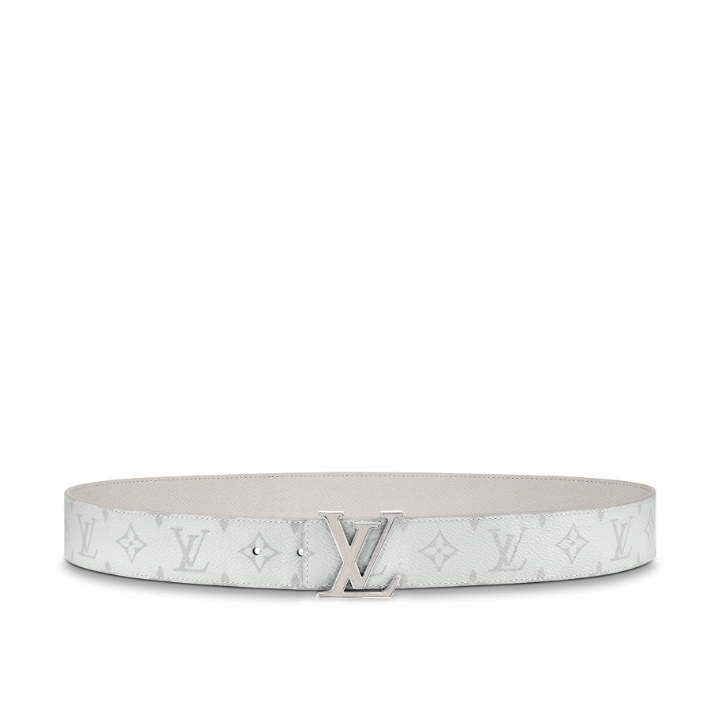 Louis Vuitton LV Initiales 40MM Reversible Belt Men M0158S White