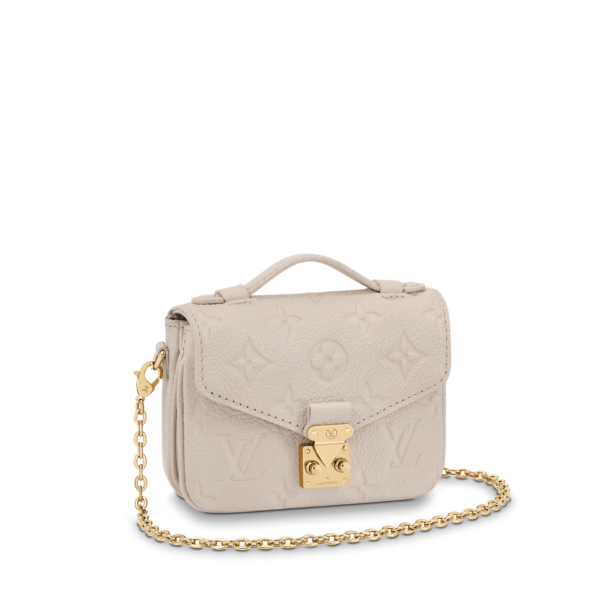 Louis Vuitton Micro Métis Monogram Empreinte Leather Beige Clair - Wallets and Small Leather Goods M81390