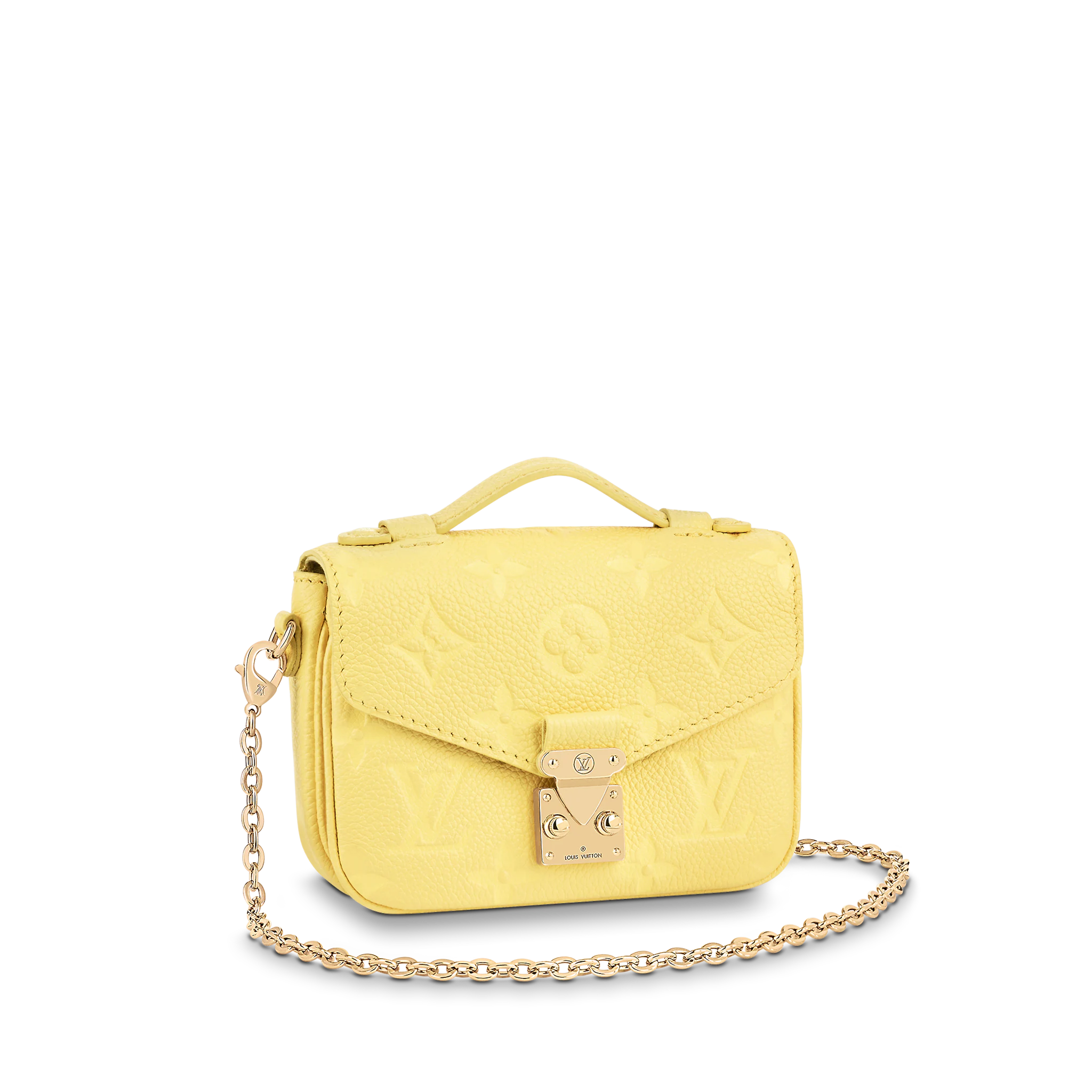 Louis Vuitton Micro Métis Monogram Empreinte Leather Jaune - Wallets and Small Leather Goods M81407