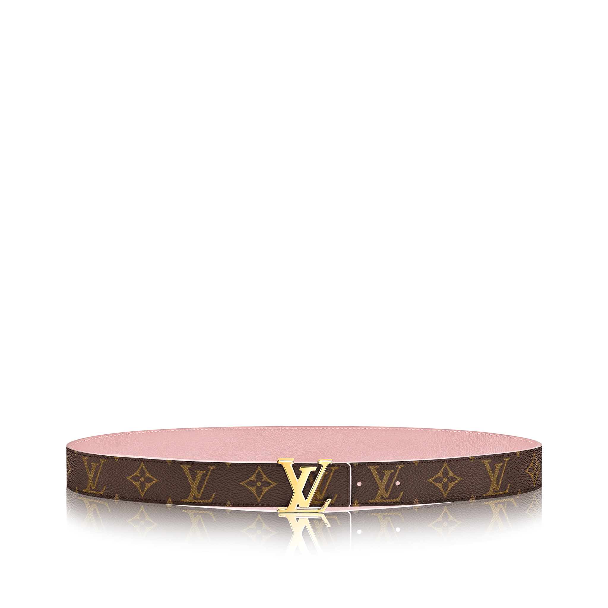 Louis Vuitton LV Initiales 30mm Reversible Monogram Rose Poudre - Women Accessories M9052U
