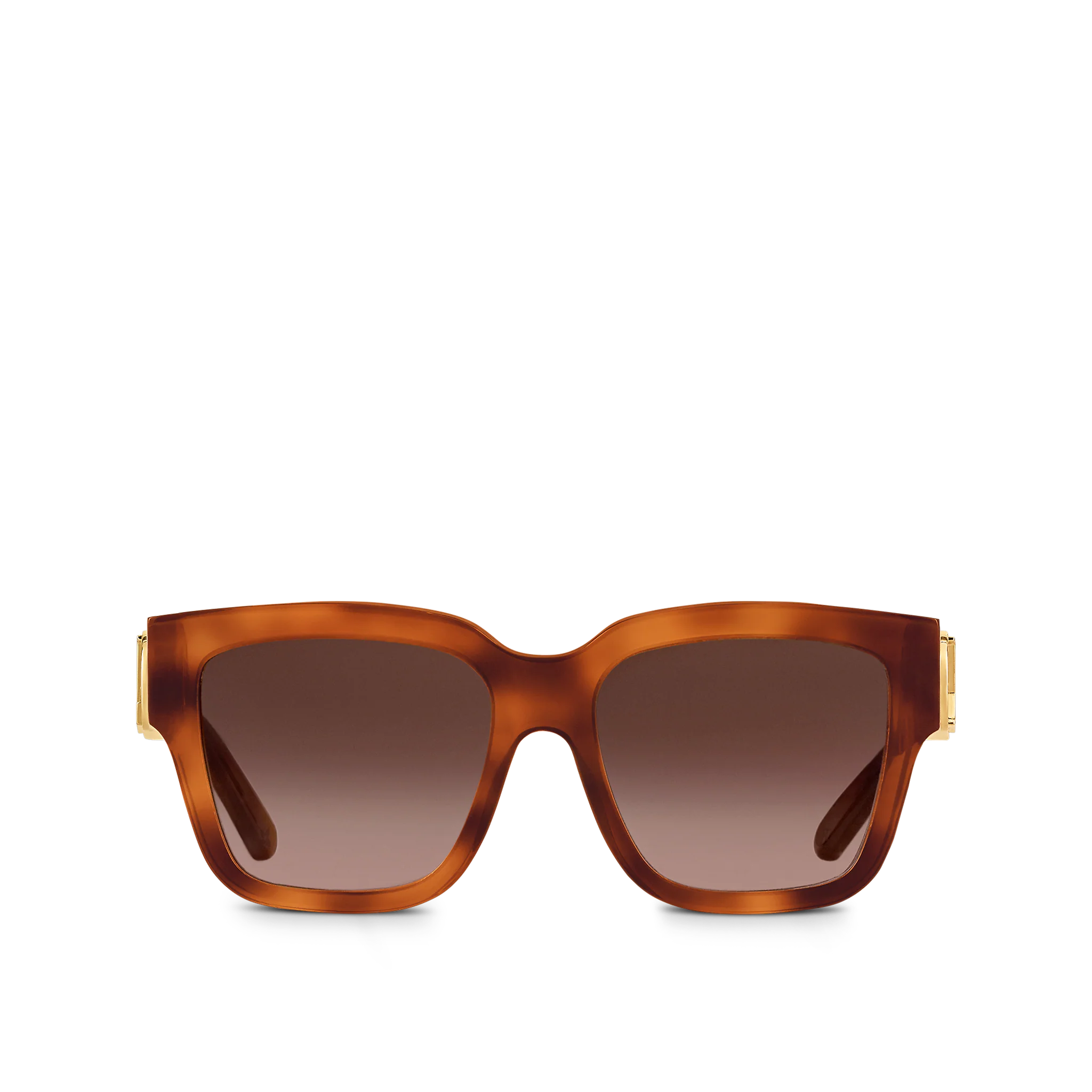 Louis Vuitton LV Link PM Square Sunglasses Light Tortoise - Accessories Z1567E Z1567W