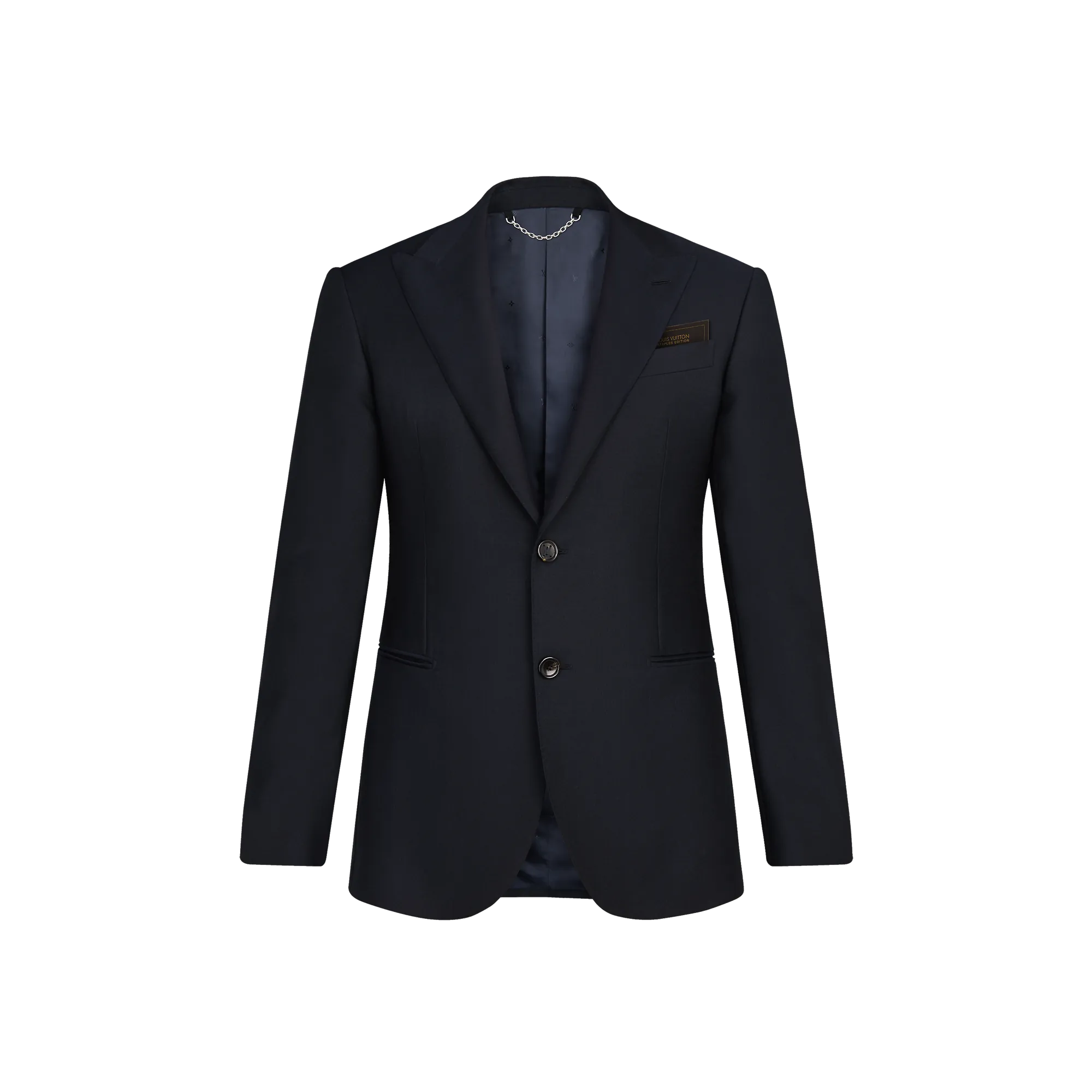 Louis Vuitton Louis Vuitton Staples Edition Single Breasted Cut Away Jacket - Men - Ready-to-Wear 1A5CIW