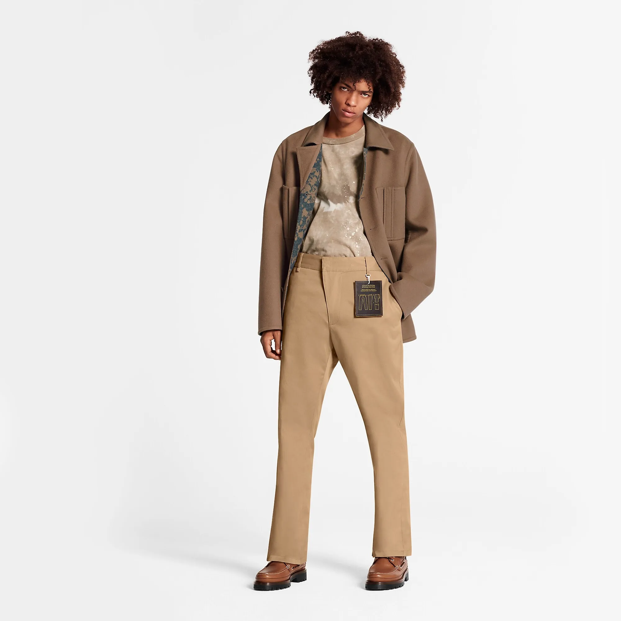 Louis Vuitton Louis Vuitton Staples Edition COTTON CHINO - Men - Ready-to-Wear 1A5P48