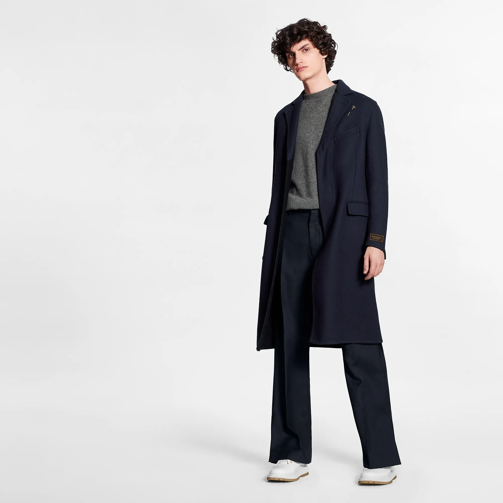 Louis Vuitton Doubleface Monogram Coat - Men - Ready-to-Wear 1A7Y2U