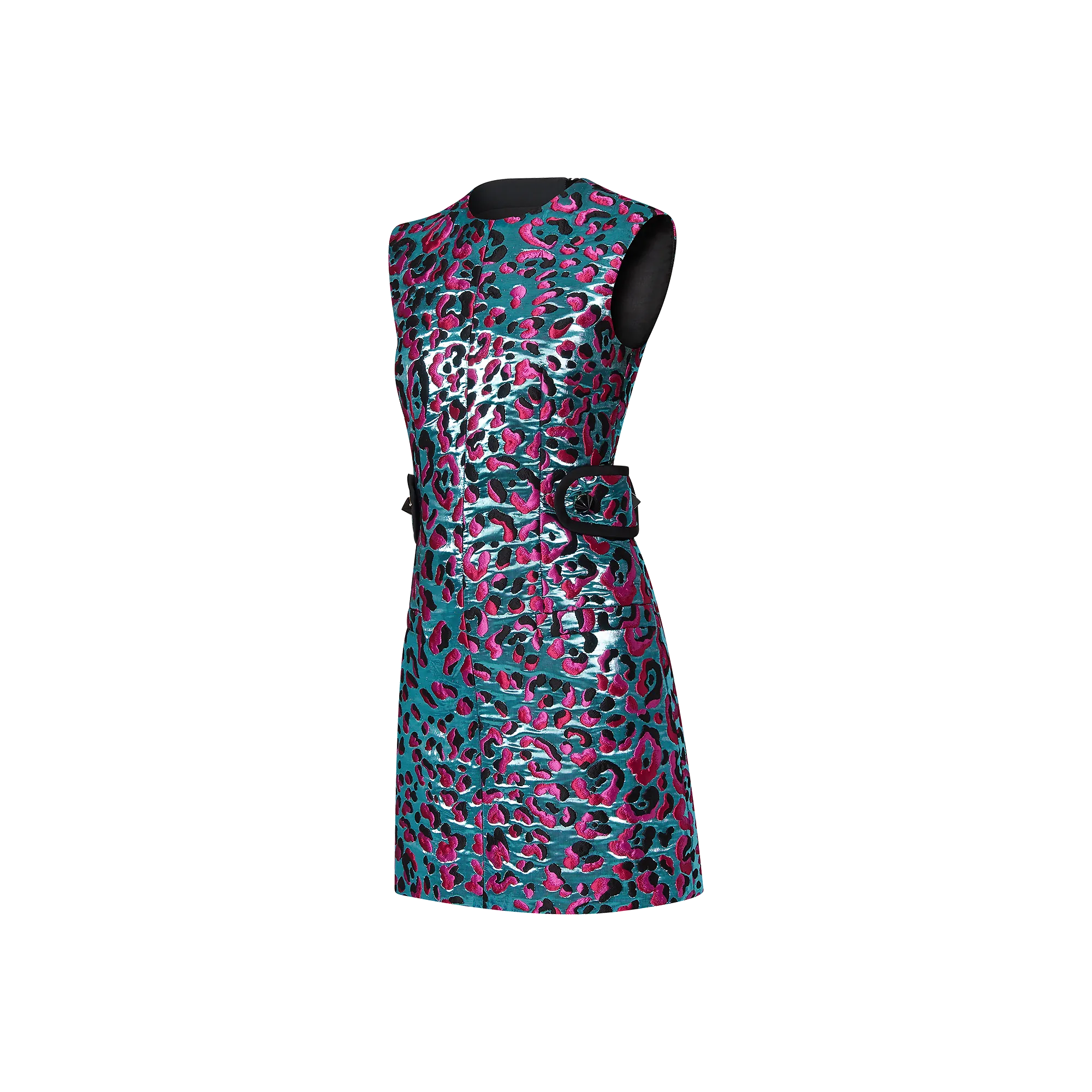 Louis Vuitton Lurex Leopard Dress - Women - Ready-to-Wear 1A9KUS