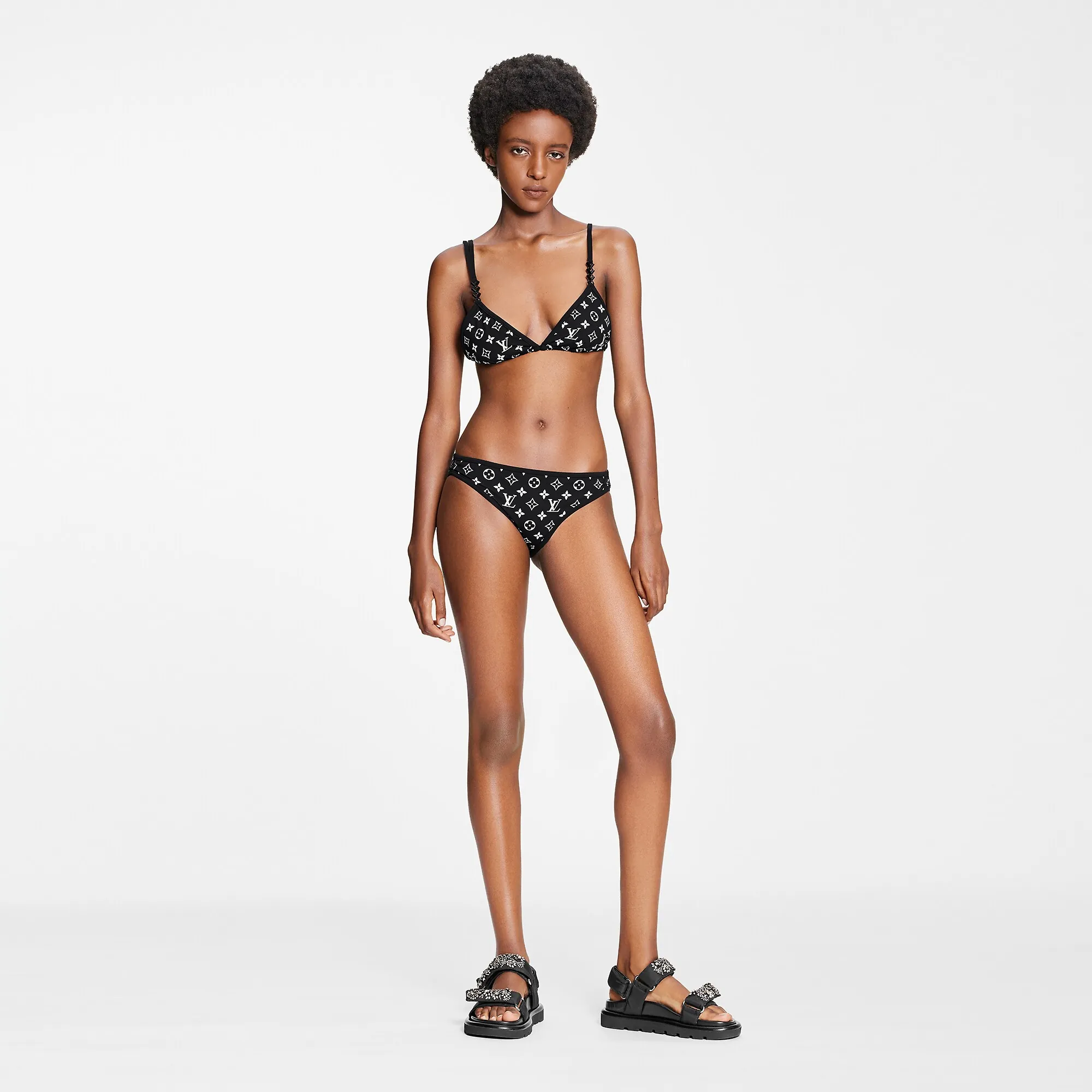 Louis Vuitton LV Night Low-Rise Bikini Bottoms - Women - Ready-to-Wear 1A9LCT