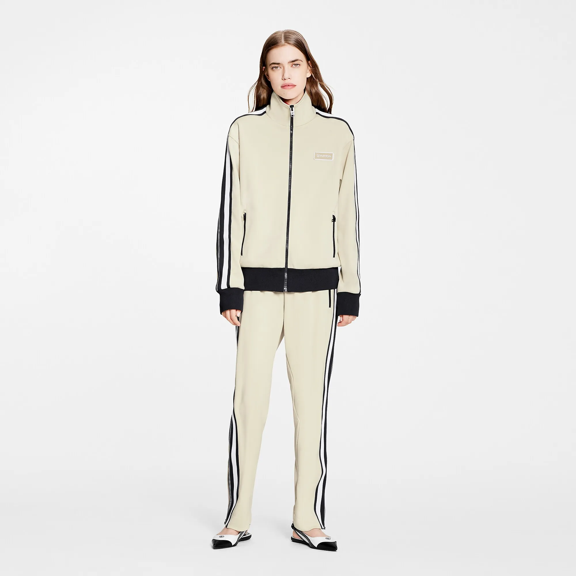 Louis Vuitton Racer Stripes Zip-Up Jacket - Women - Ready-to-Wear 1A9LT9