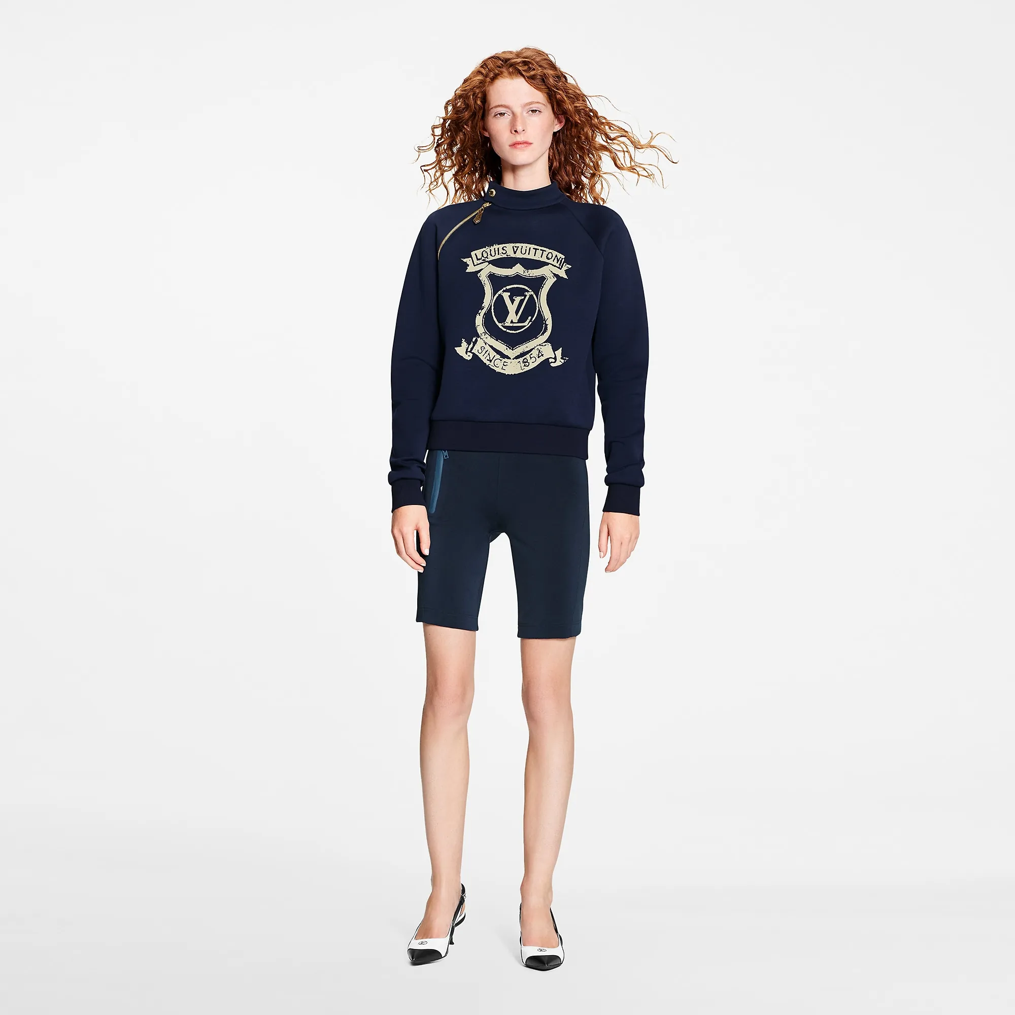 Louis Vuitton Louis Vuitton Coat of Arms Sweater - Women - Ready-to-Wear 1A9LTN