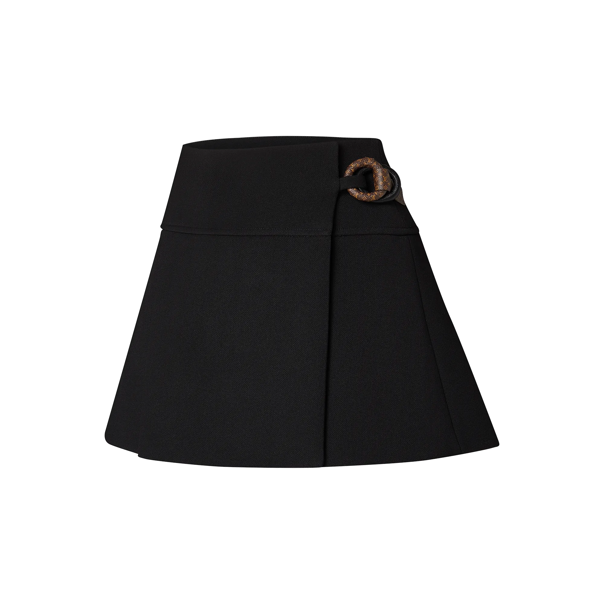 Louis Vuitton Monogram Double Ring Mini Wrap Skirt - Women - Ready-to-Wear 1A9M21