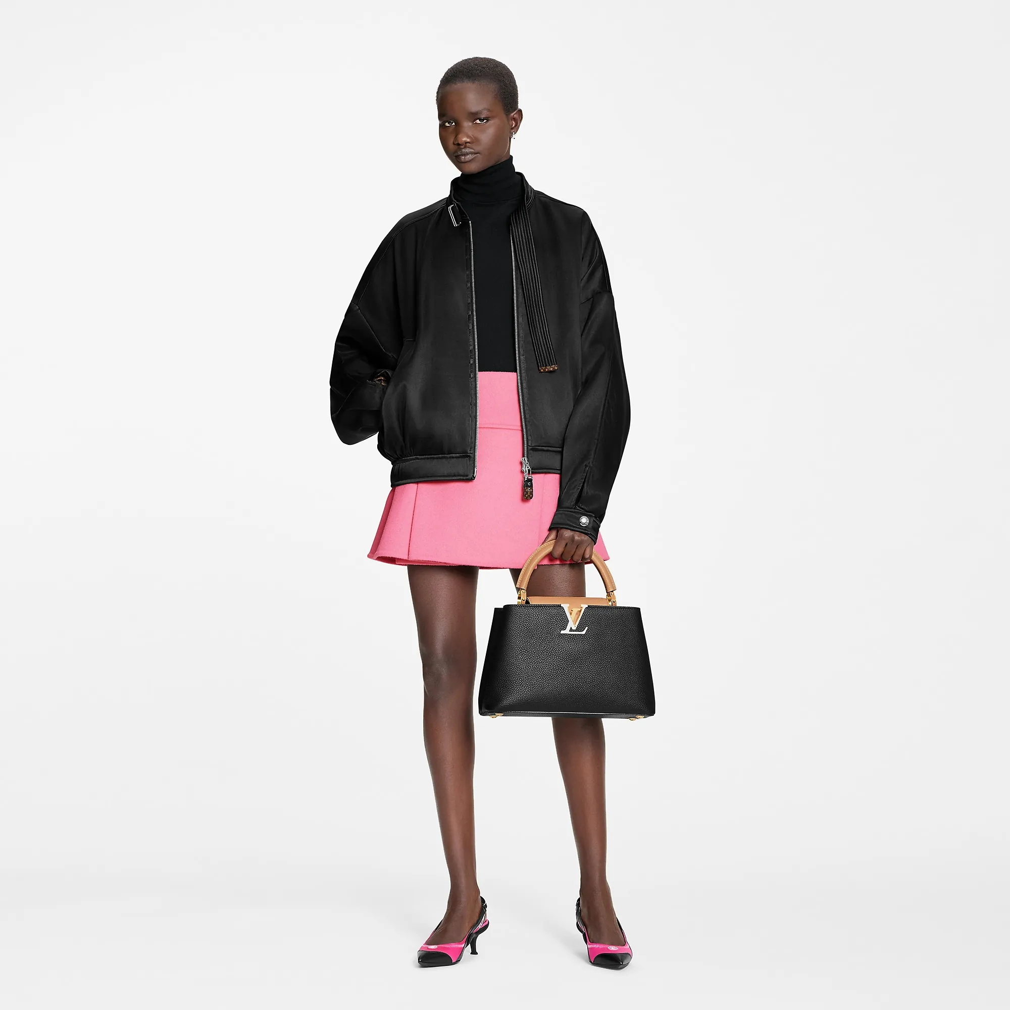 Louis Vuitton Adjustable Detail Bomber Jacket - Women - Ready-to-Wear 1A9M8H