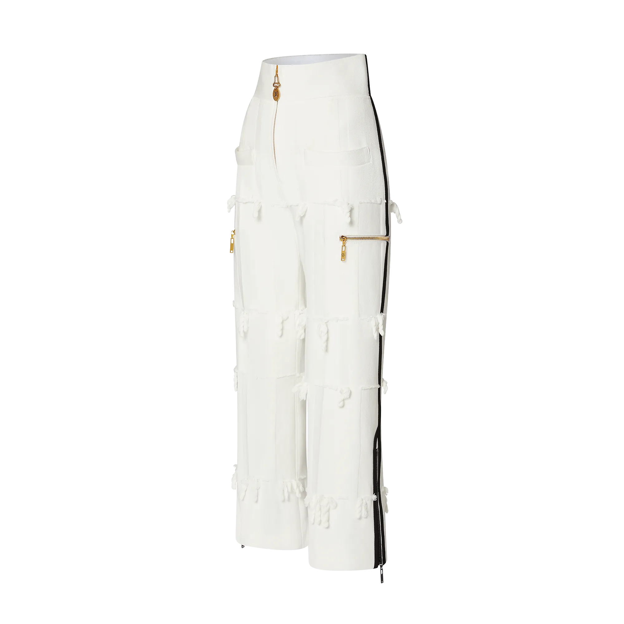 Louis Vuitton Cotton Gabardine Braid Pants - Women - Ready-to-Wear 1A9MPW