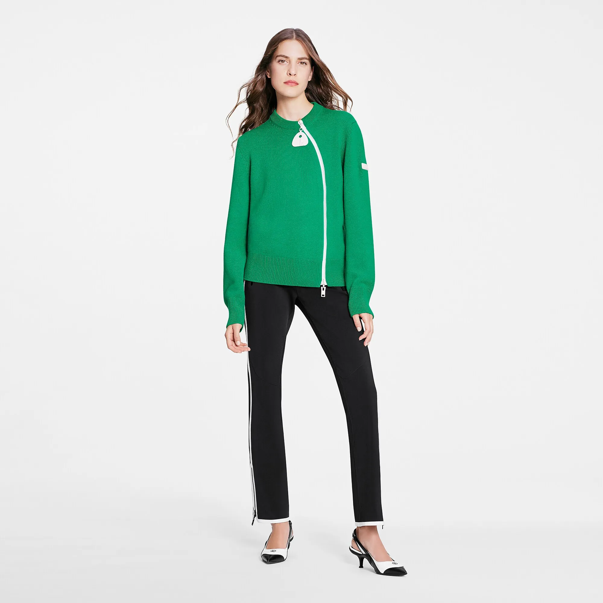 Louis Vuitton Cashmere Zipper Sweater - Women - Ready-to-Wear 1A9MW2