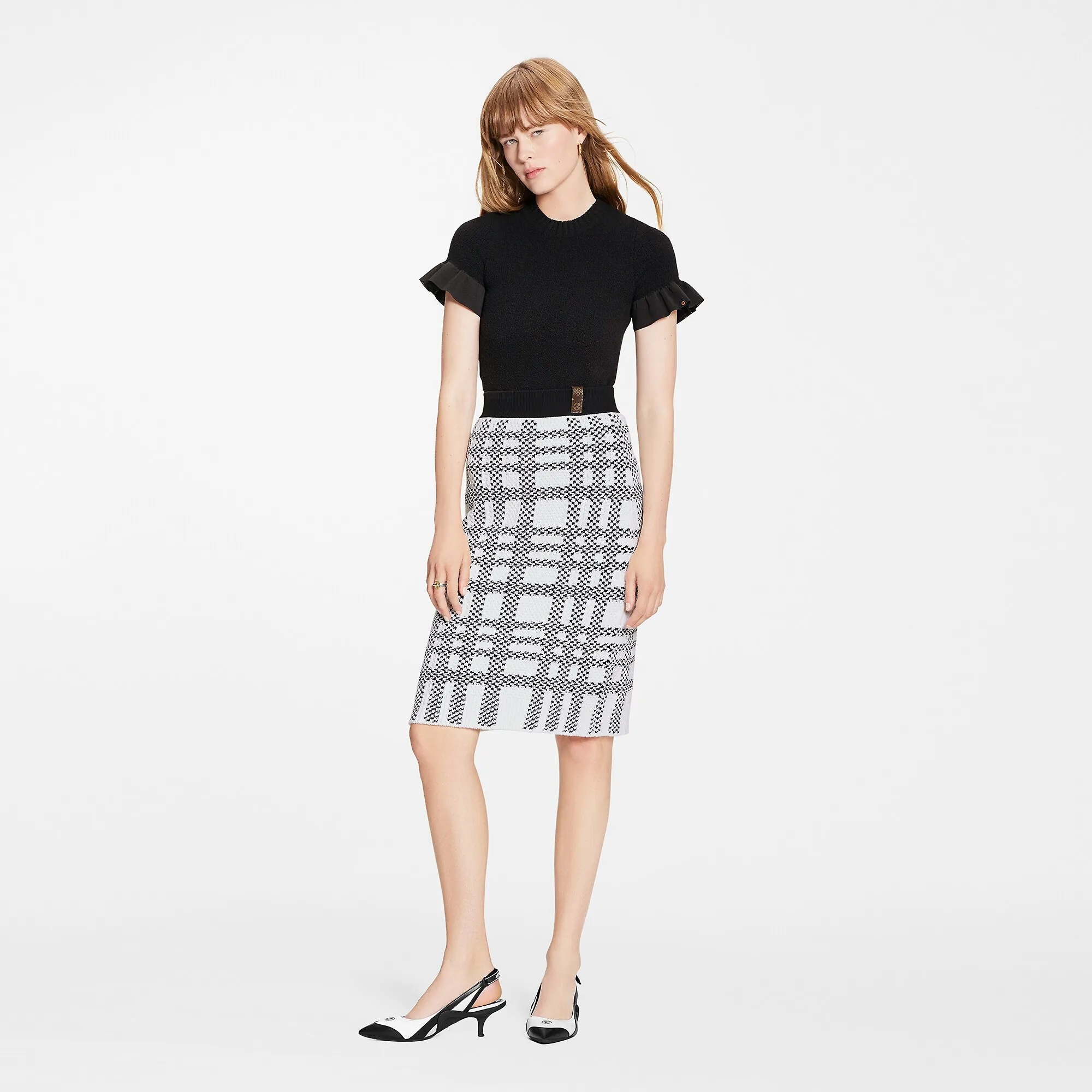 Louis Vuitton Graphic Knit Skirt - Women - Ready-to-Wear 1A9NP7
