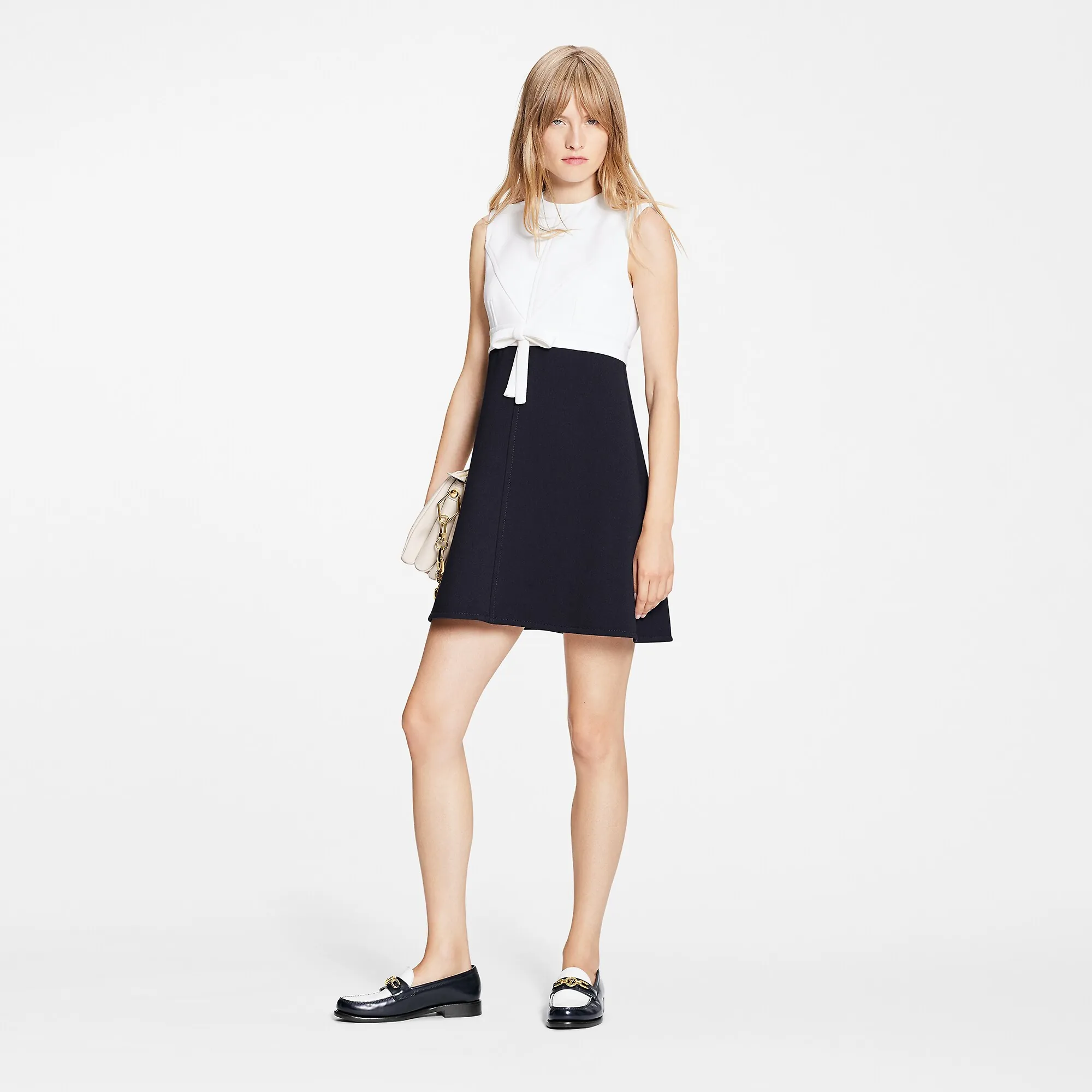 Louis Vuitton Bow Detail A-Line Dress - Women - Ready-to-Wear 1A9NS7