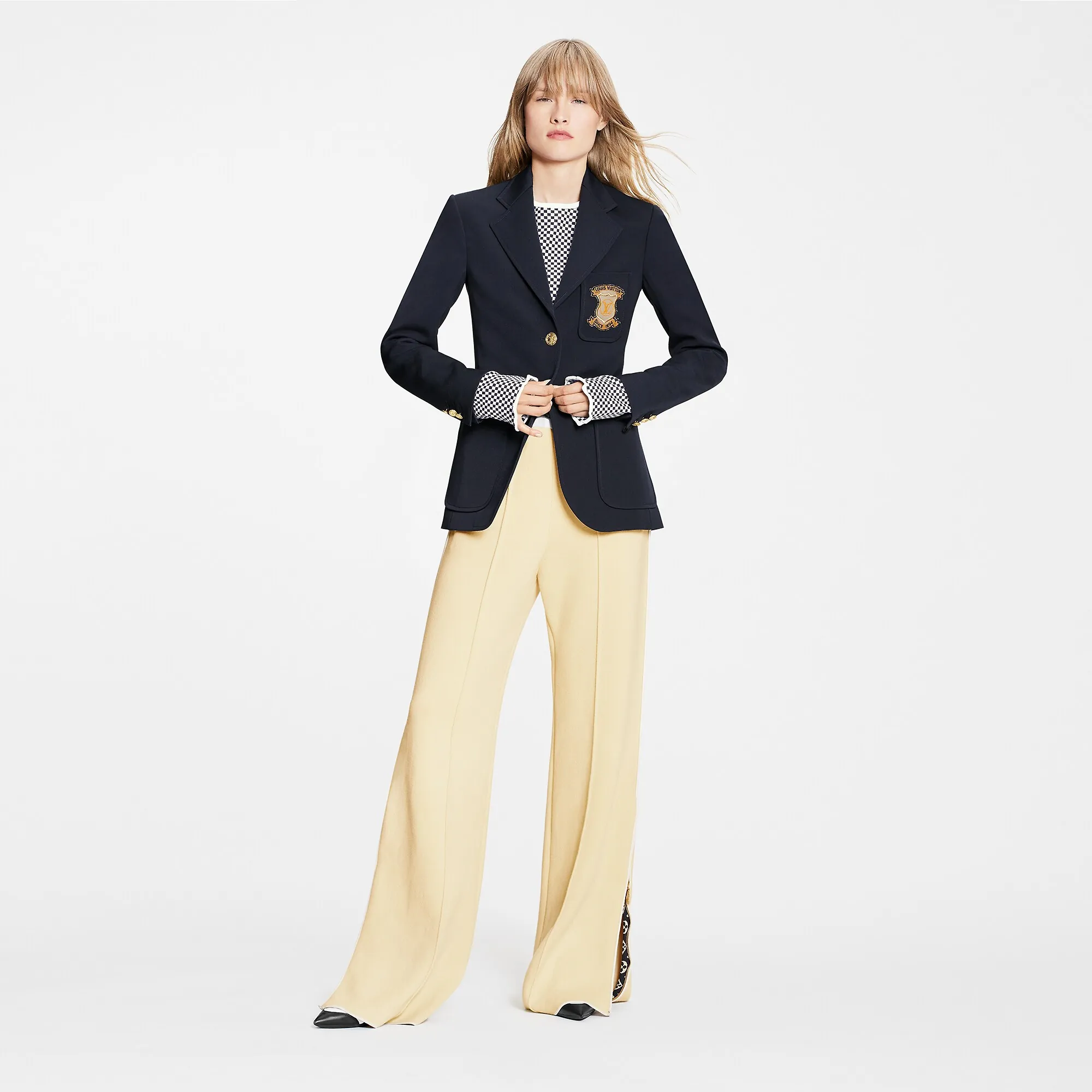 Louis Vuitton Open Ankle Loungewear Pants - Women - Ready-to-Wear 1A9NU8