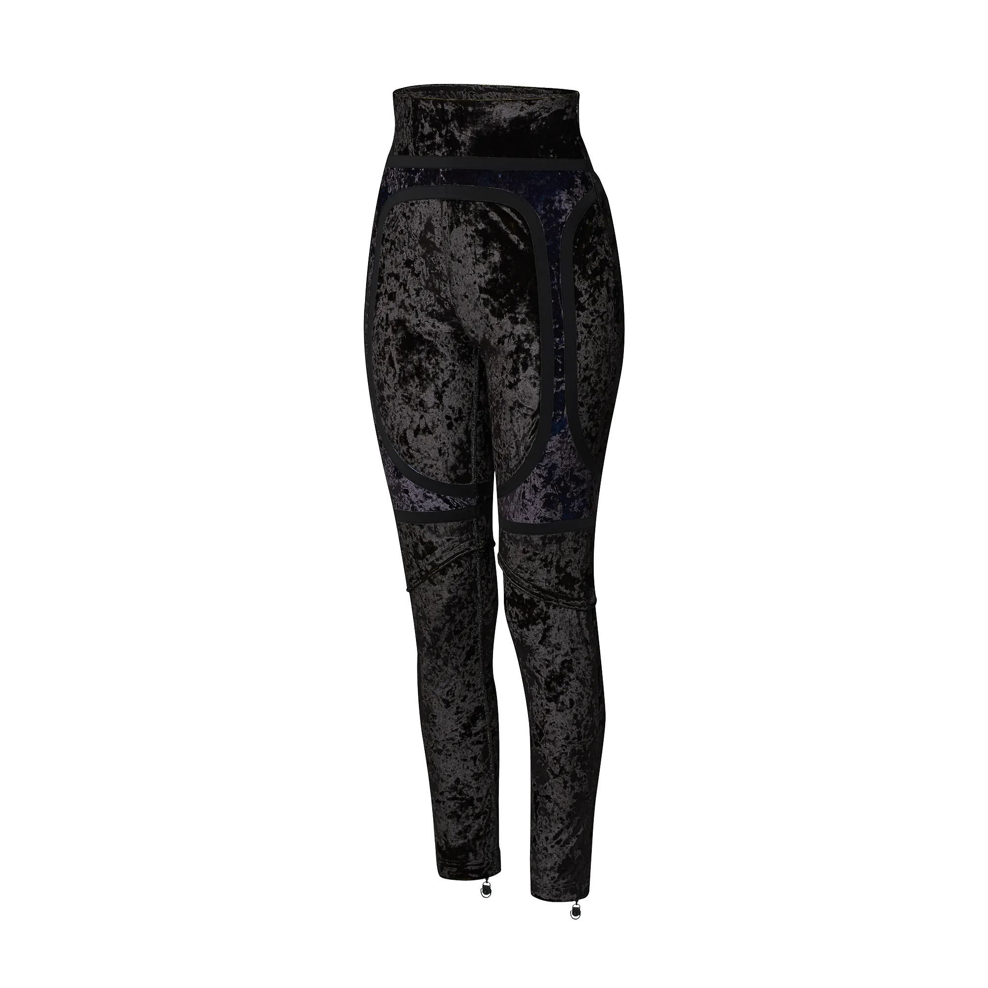 Louis Vuitton Crushed Velvet Biker Leggings - Women - Ready-to-Wear 1A9WSR