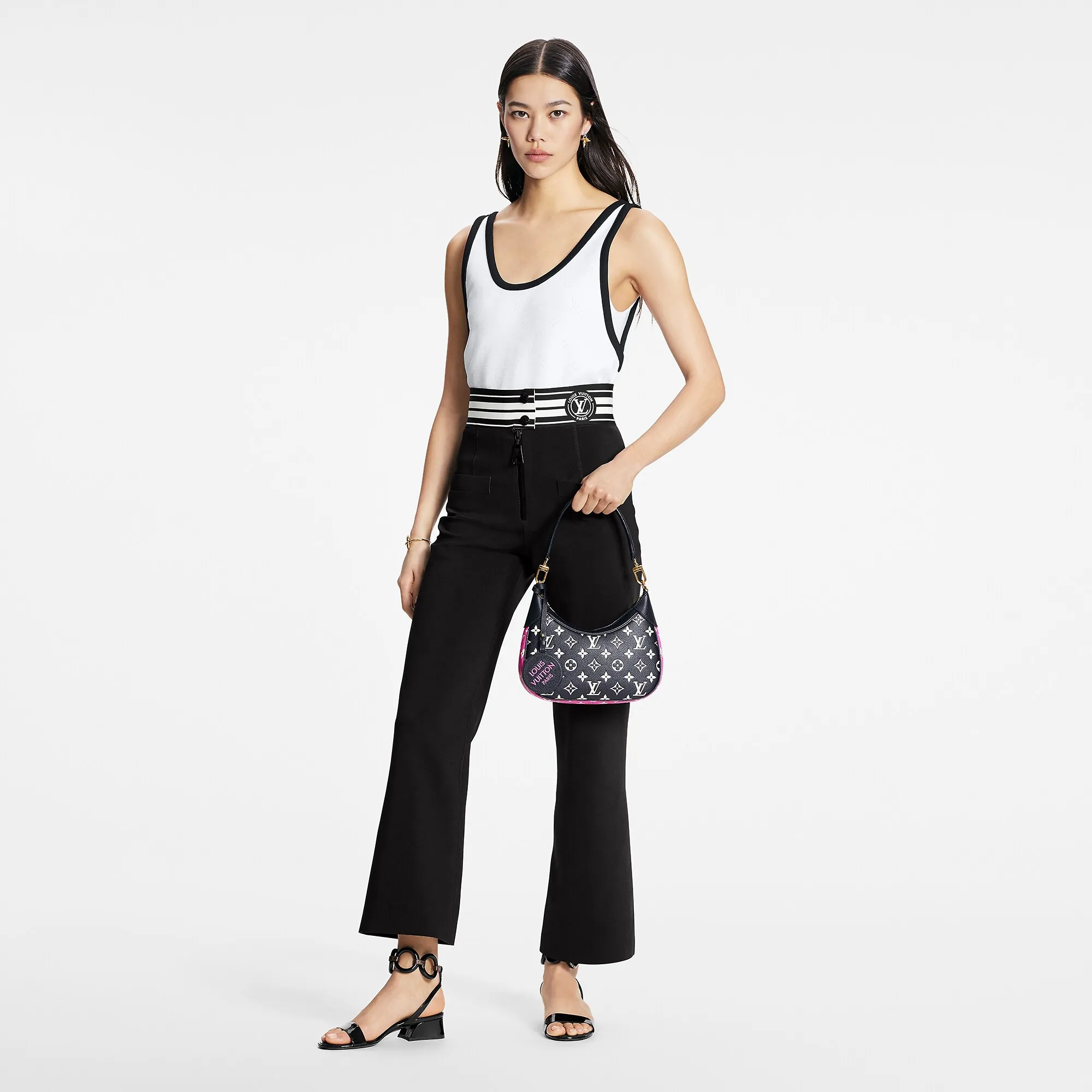 Louis Vuitton Monogram Openwork Knit Tank Top - Women - Ready-to-Wear 1A9X5P