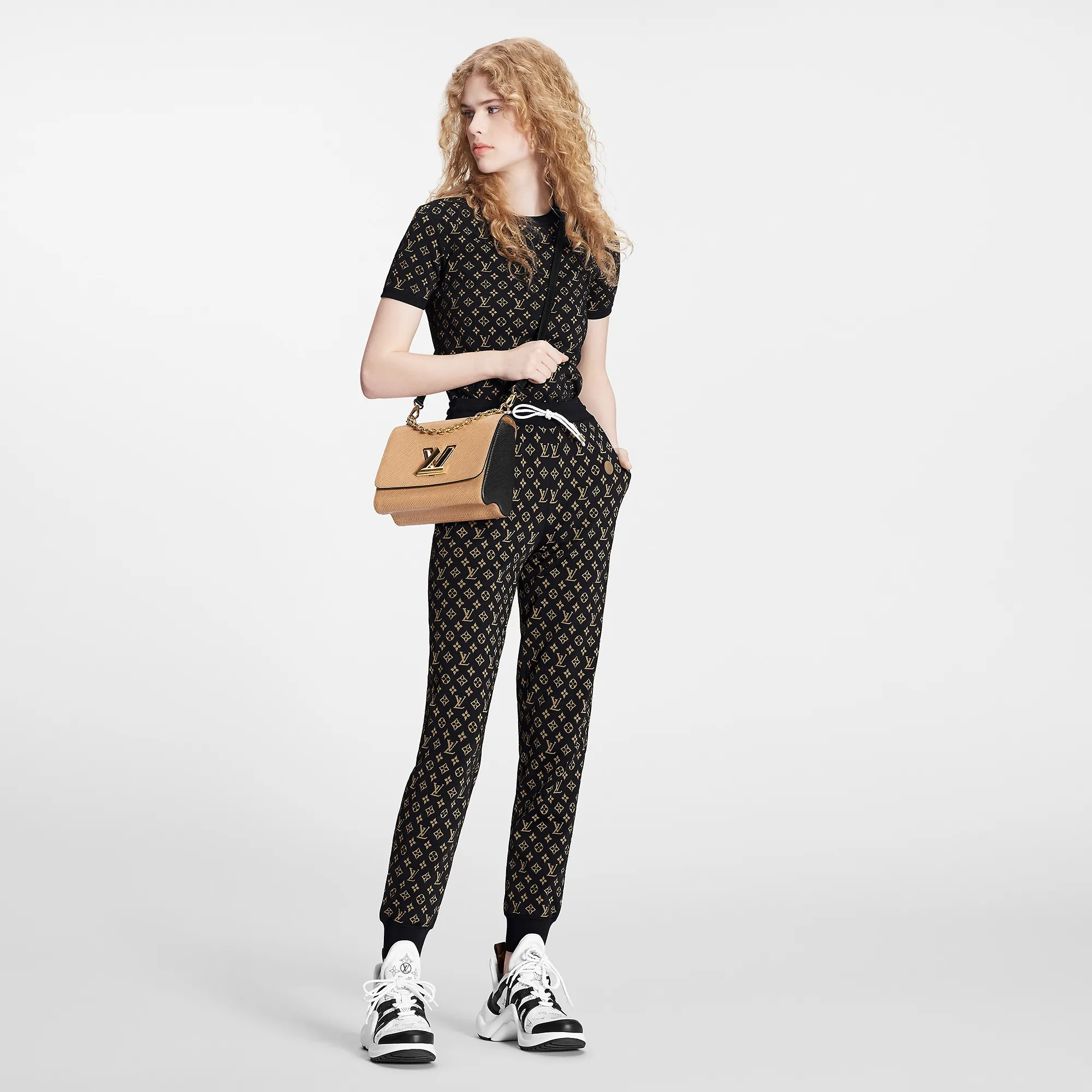 Louis Vuitton Monogram Jacquard Knit Top - Women - Ready-to-Wear 1AAG8S